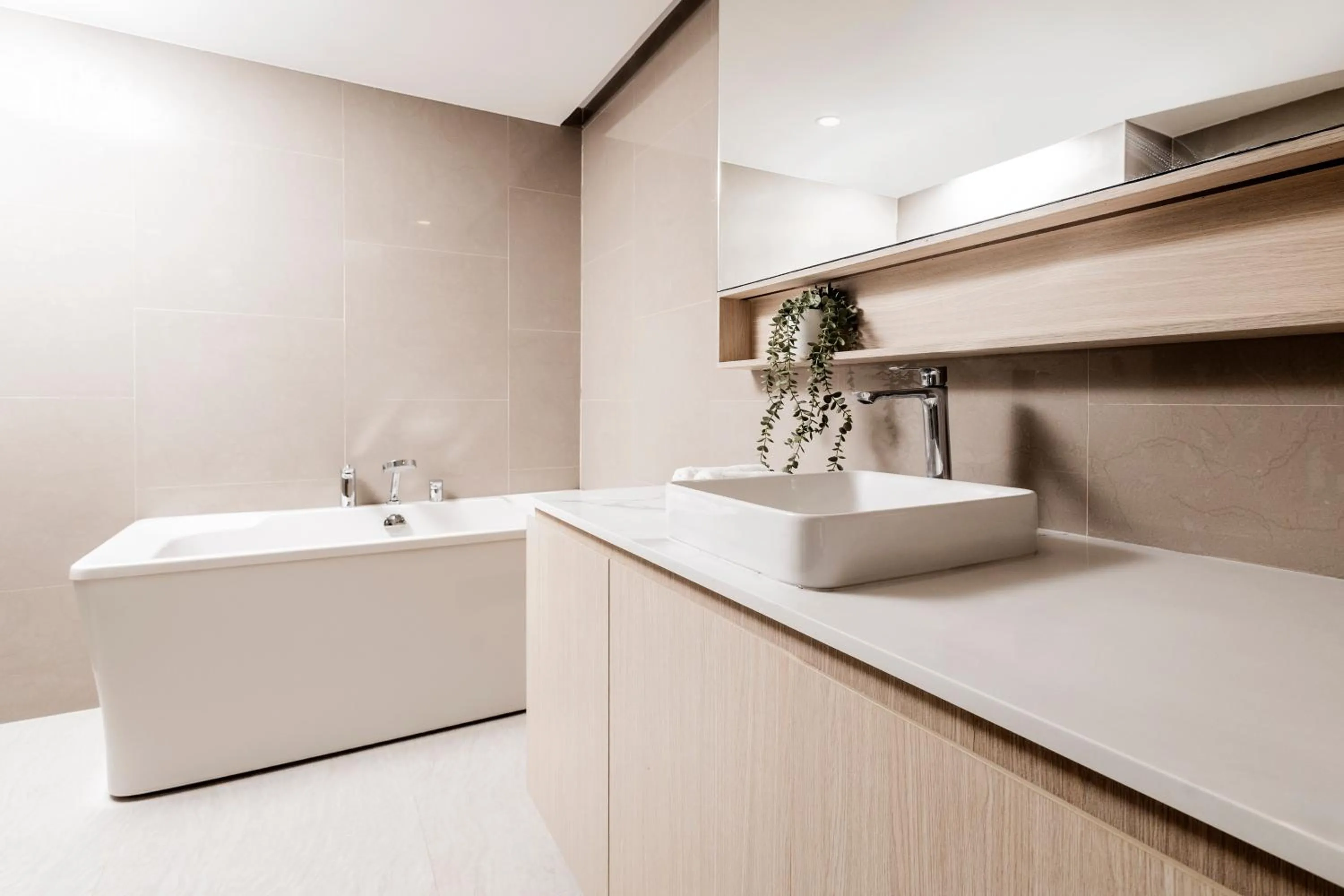 Bathroom in Duplex Liora 1BR PoolsGym Shuttle to Nai Harn