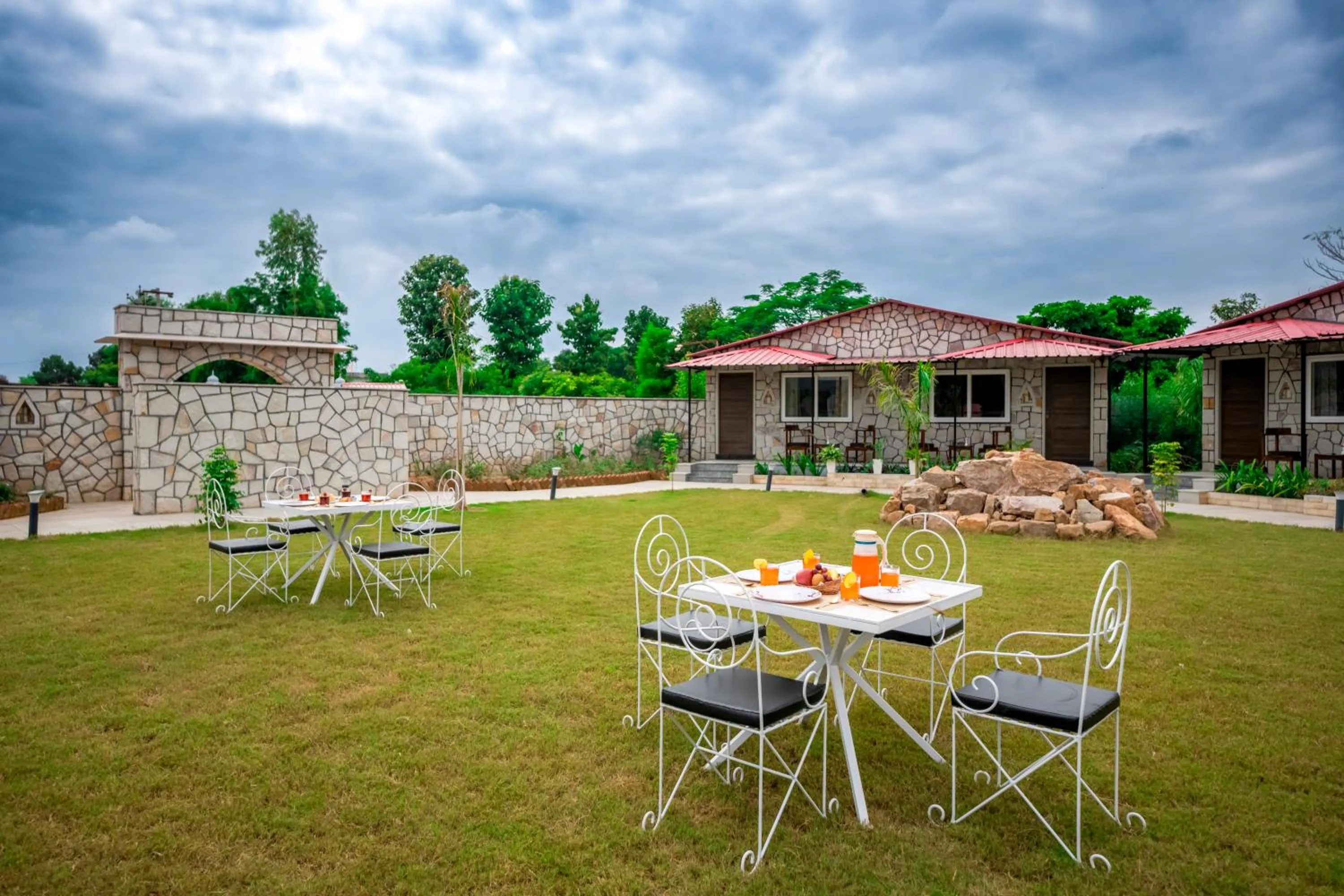 Garden in Aashiyana Luxury Cottages