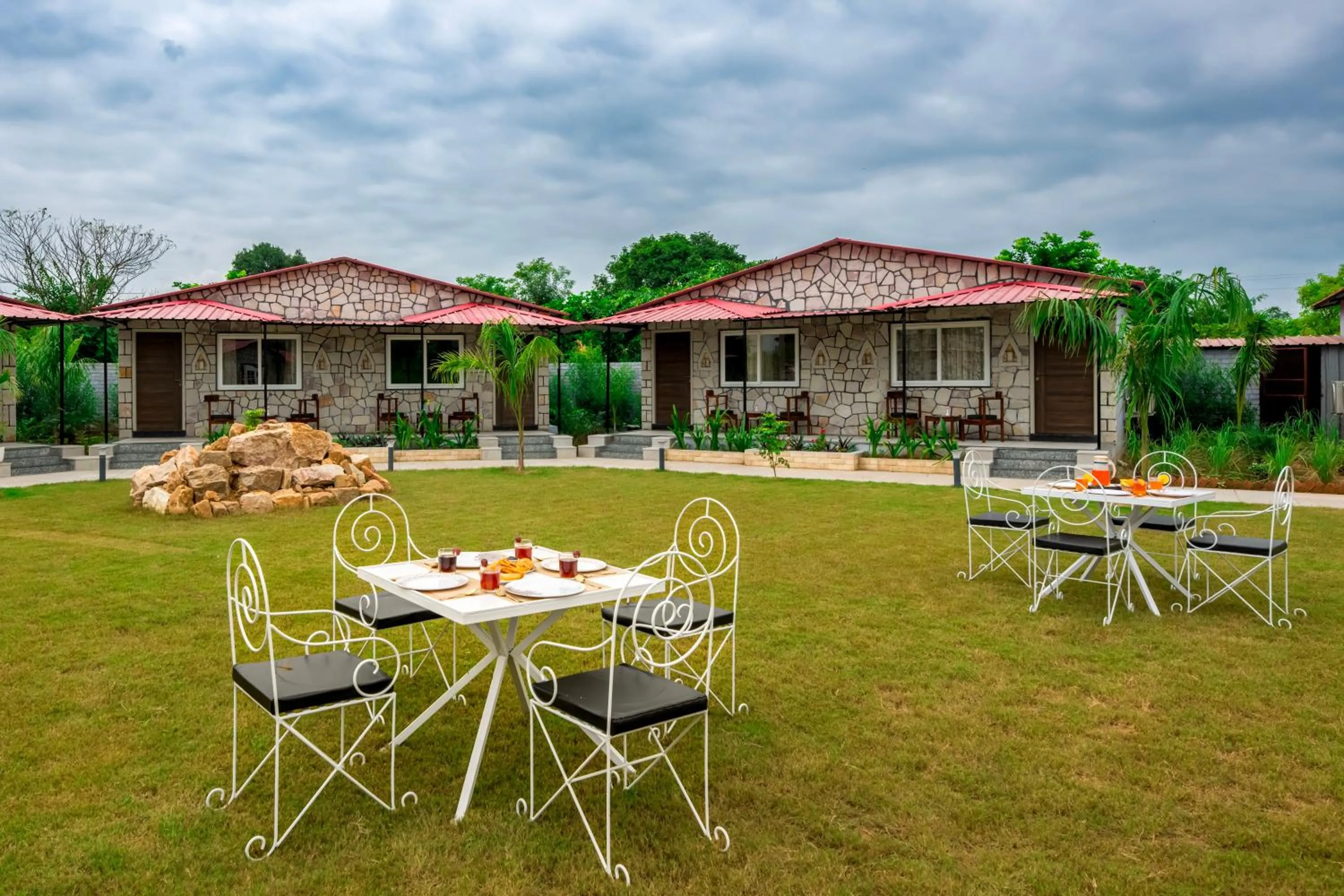 Garden in Aashiyana Luxury Cottages