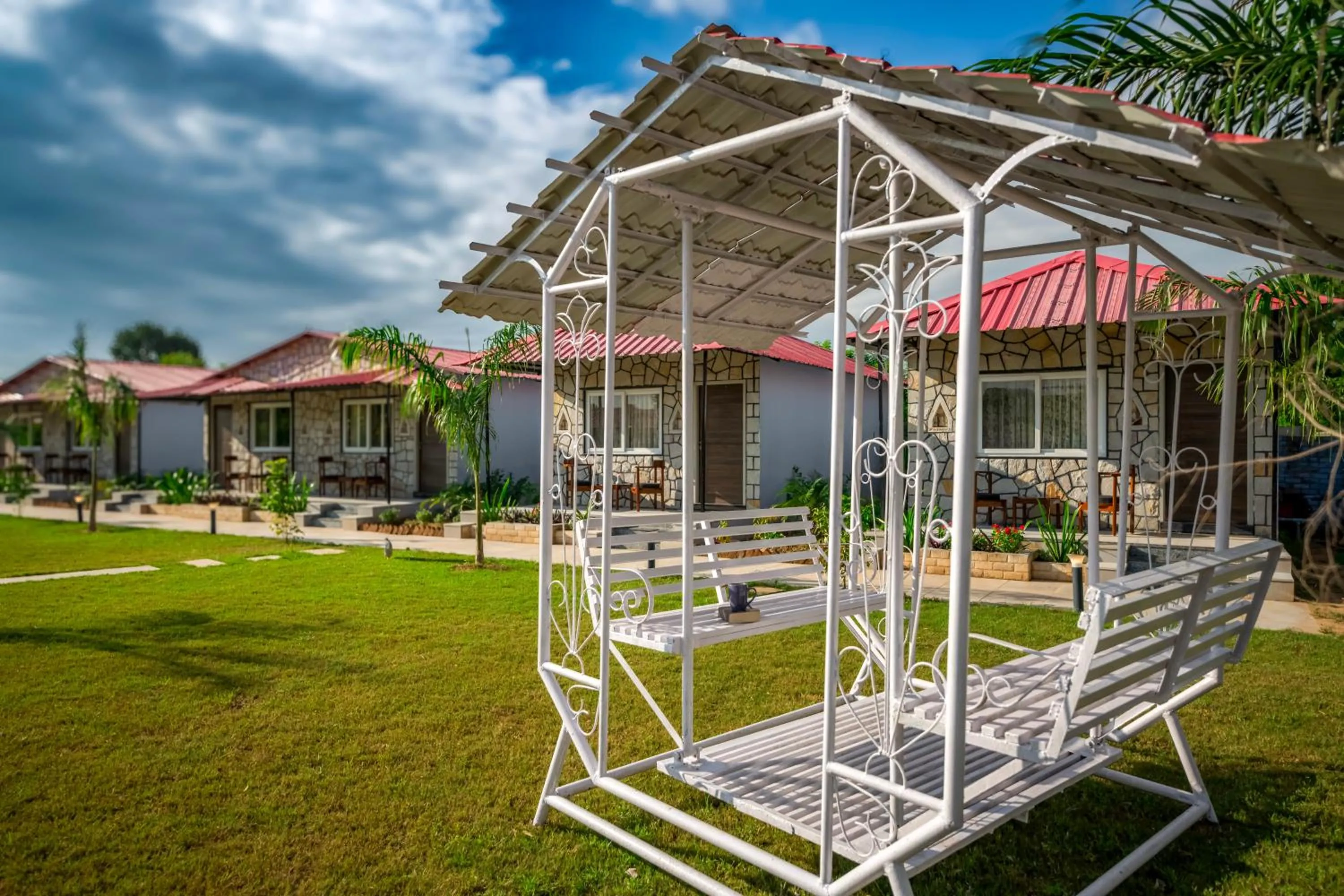 Children play ground in Aashiyana Luxury Cottages