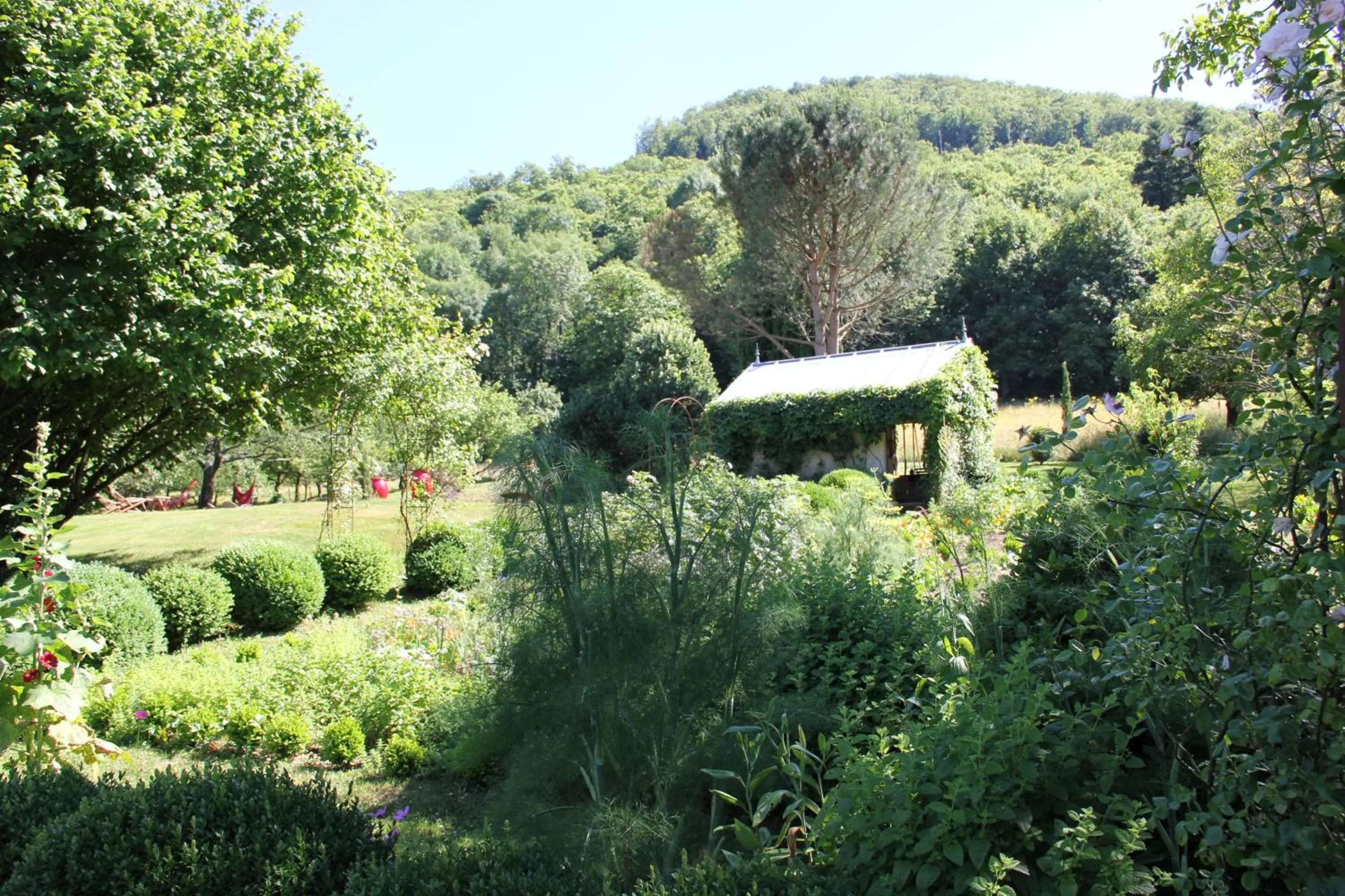 Garden in La Hulotte