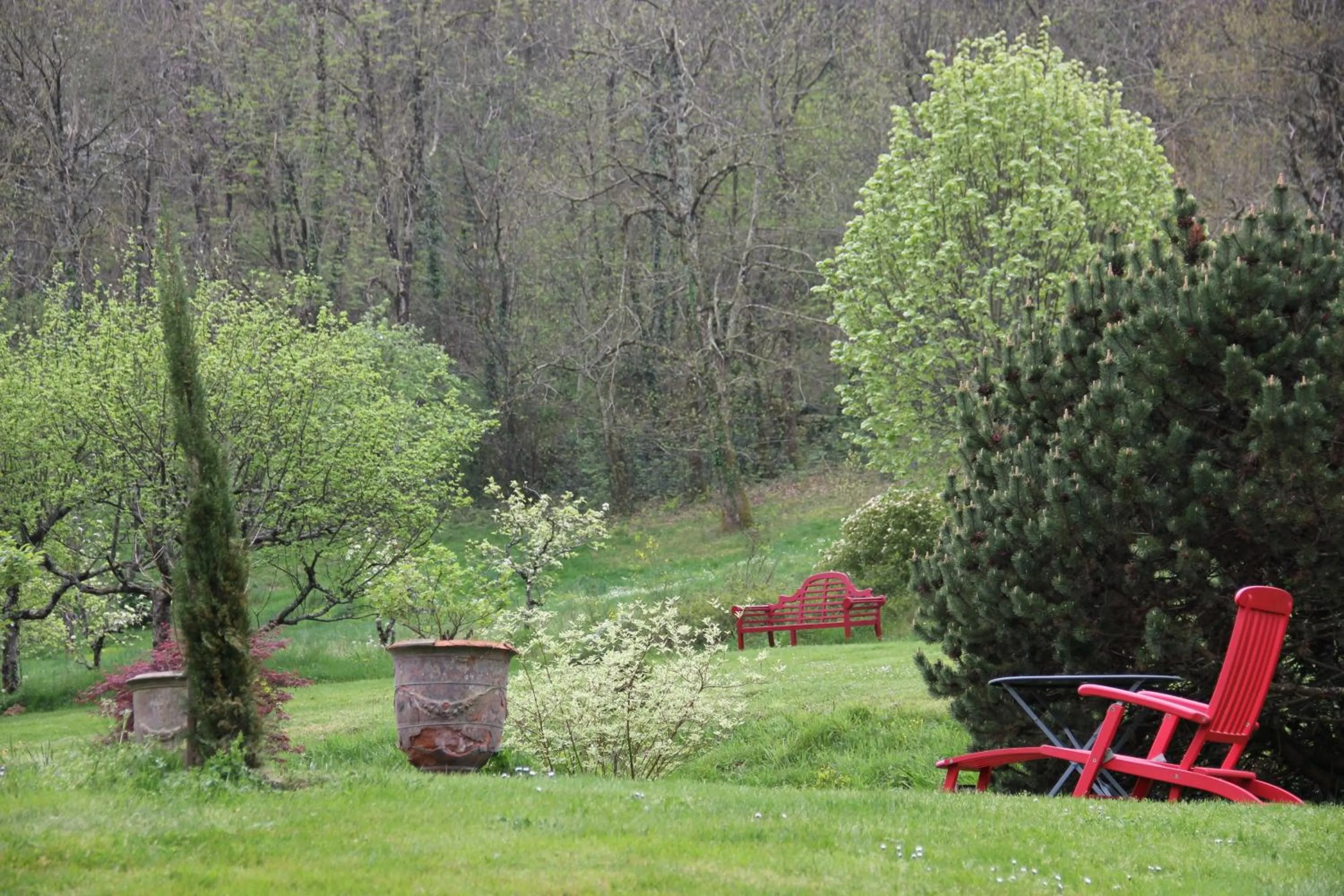 Garden in La Hulotte