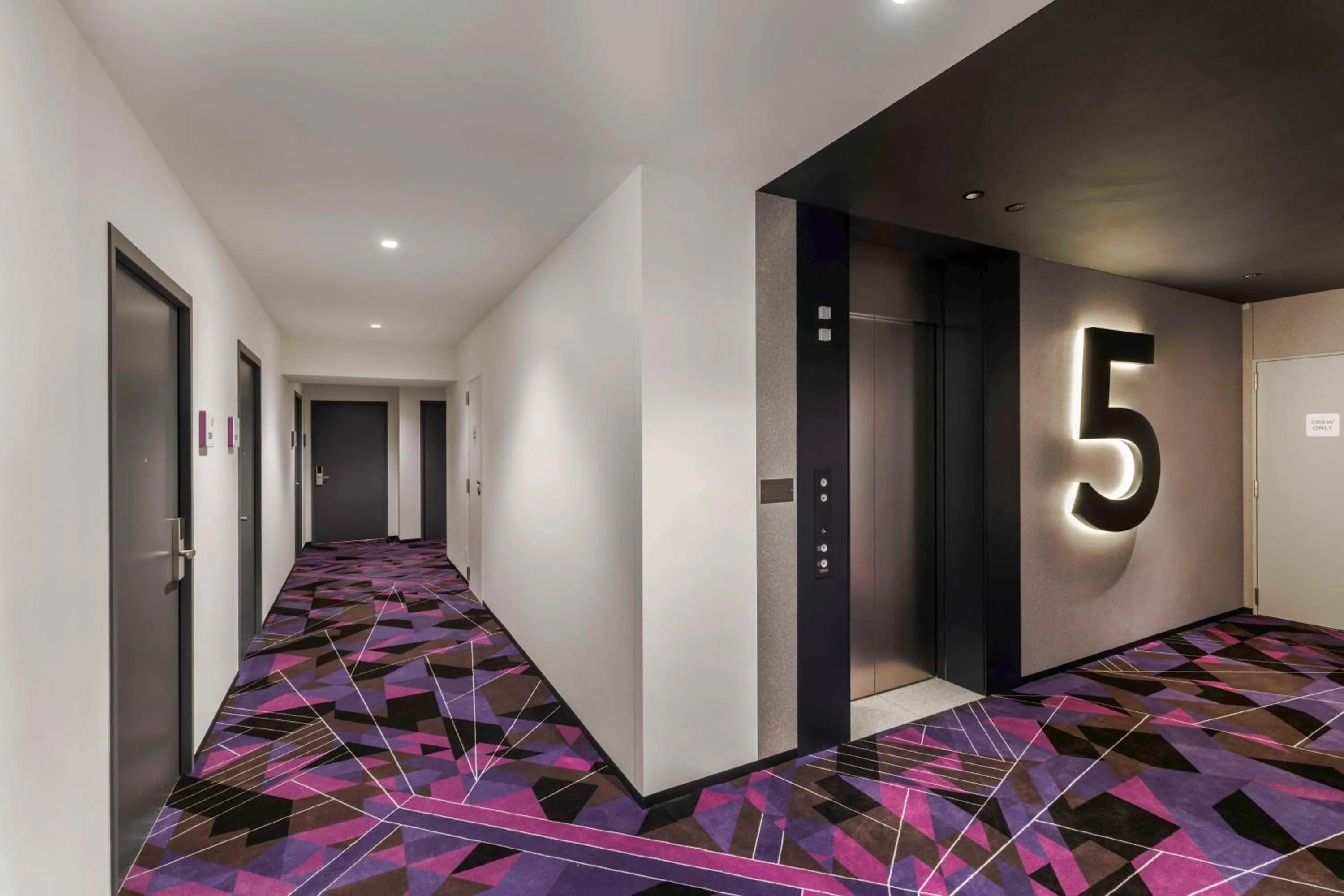 Property building in YOTEL Tokyo Ginza