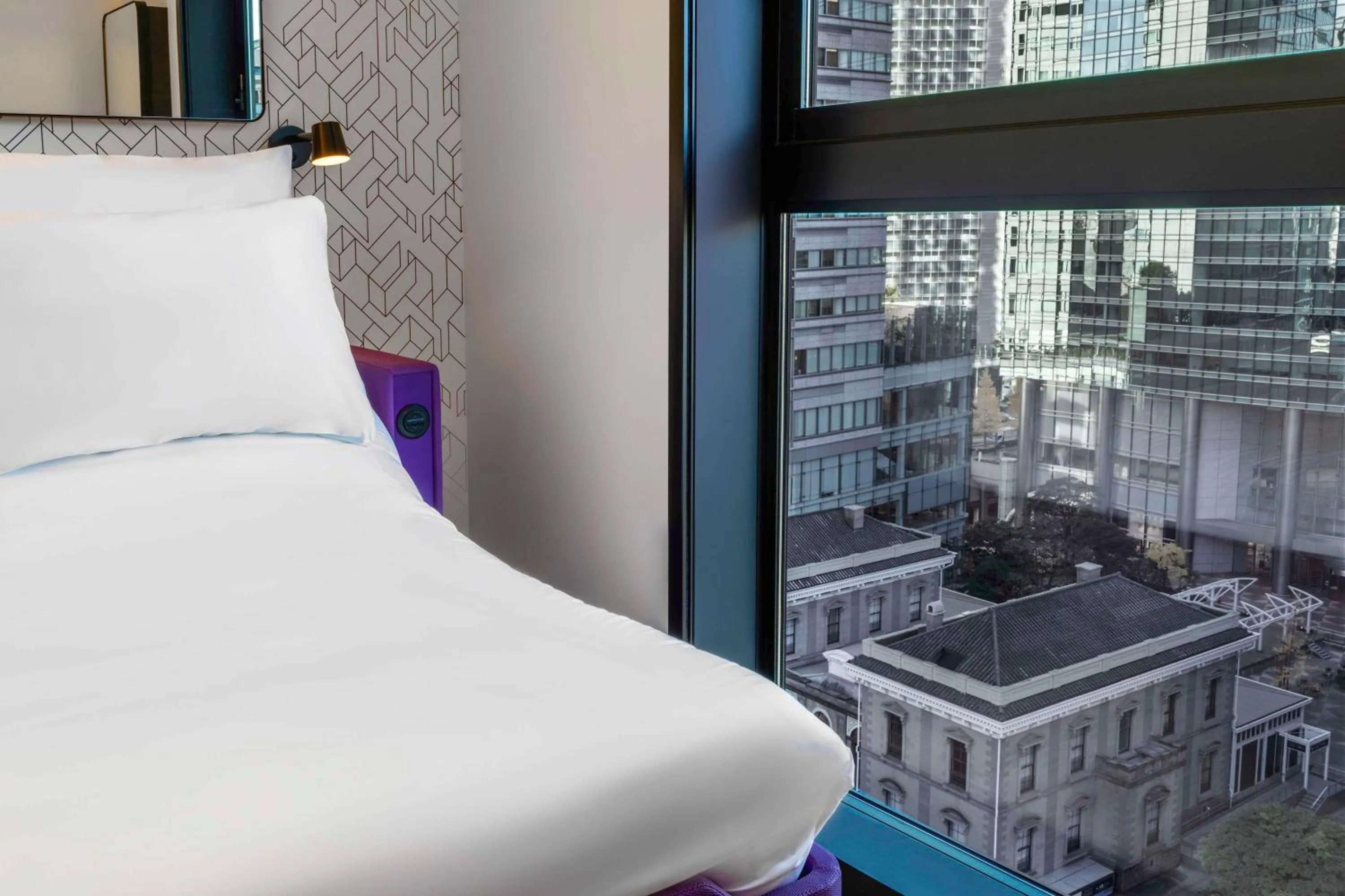 Bedroom, Bed in YOTEL Tokyo Ginza