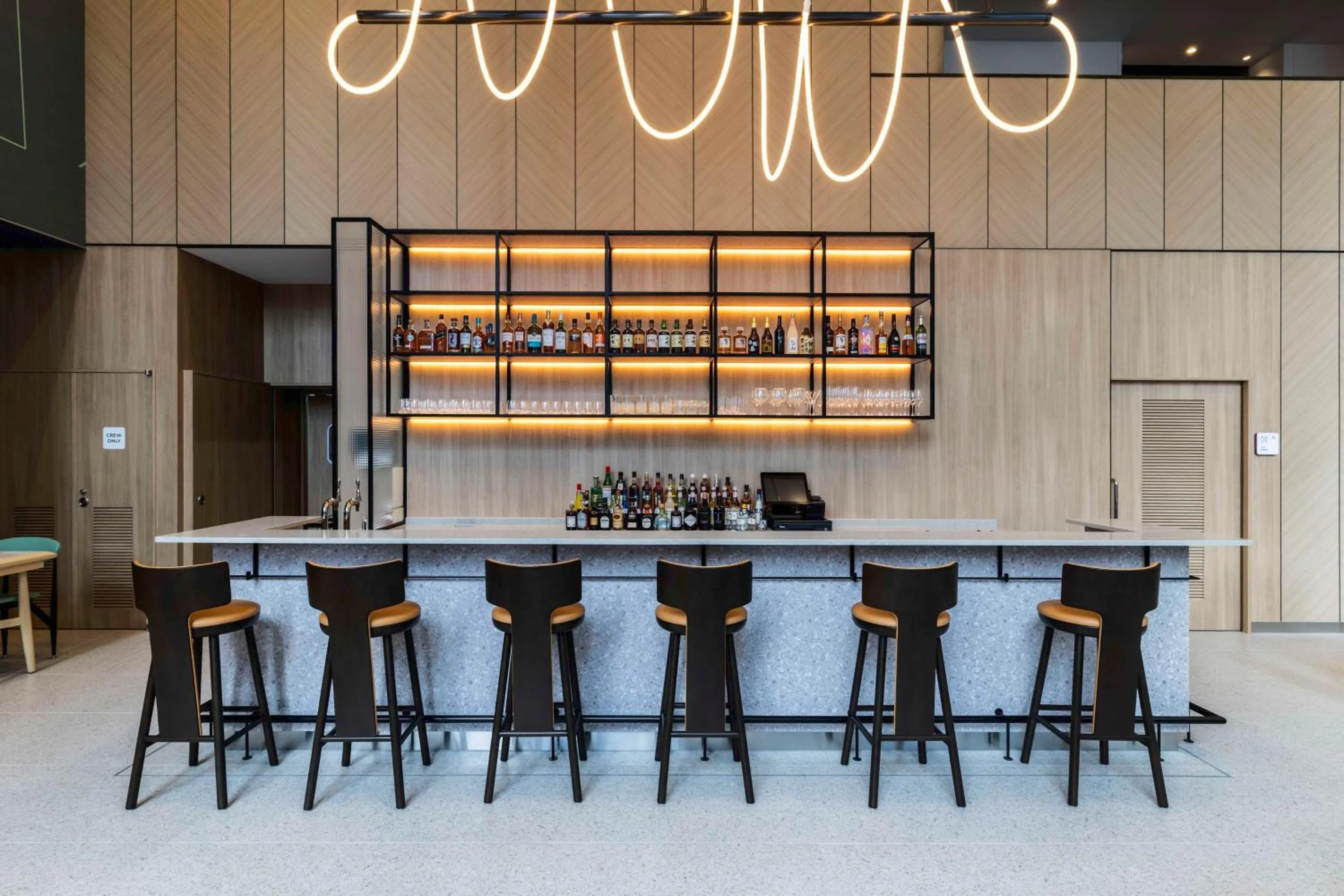 Lounge or bar in YOTEL Tokyo Ginza