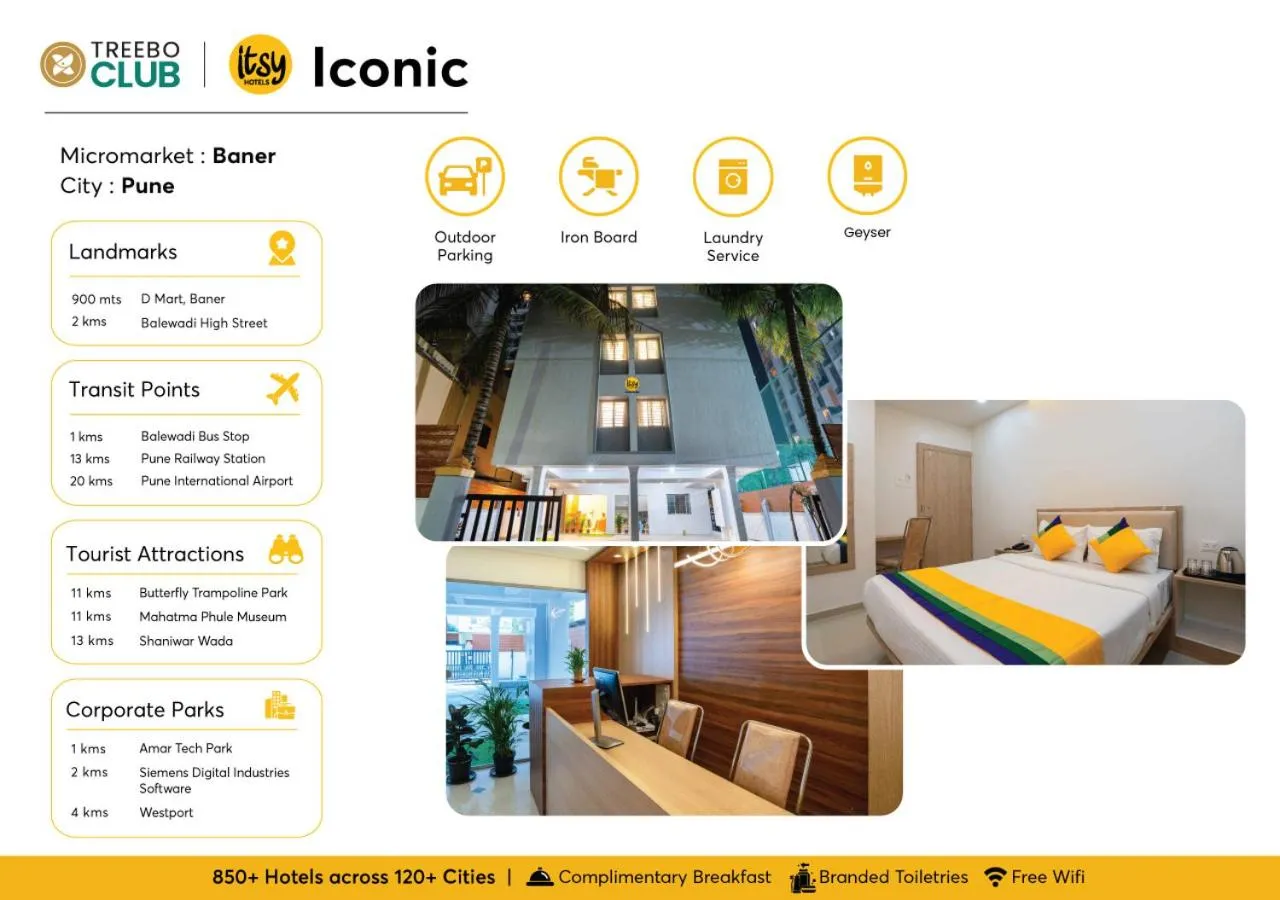 Bed in Itsy Hotels Iconic