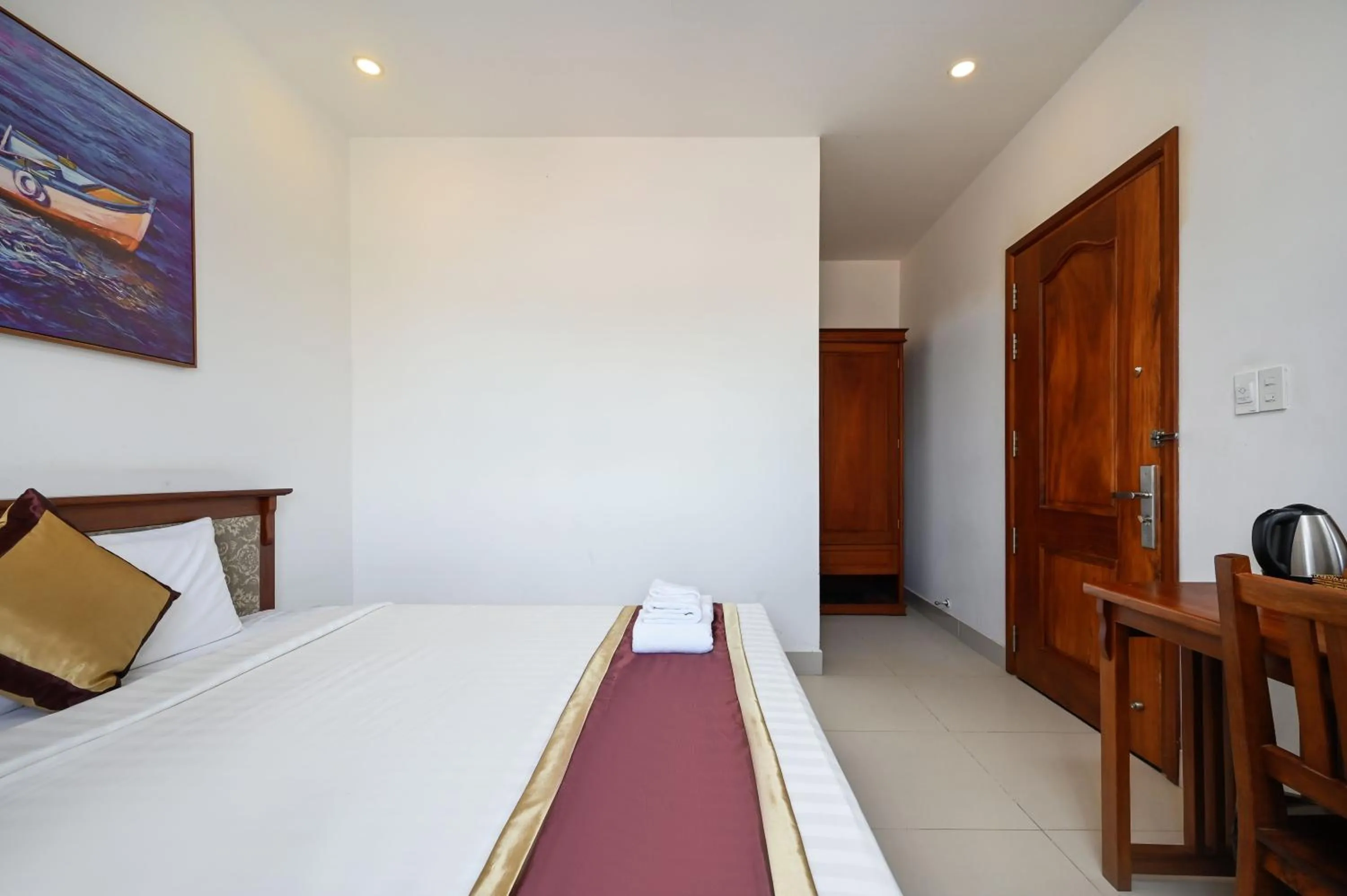 Bed in Ha Tien Xua Hotel & Resort