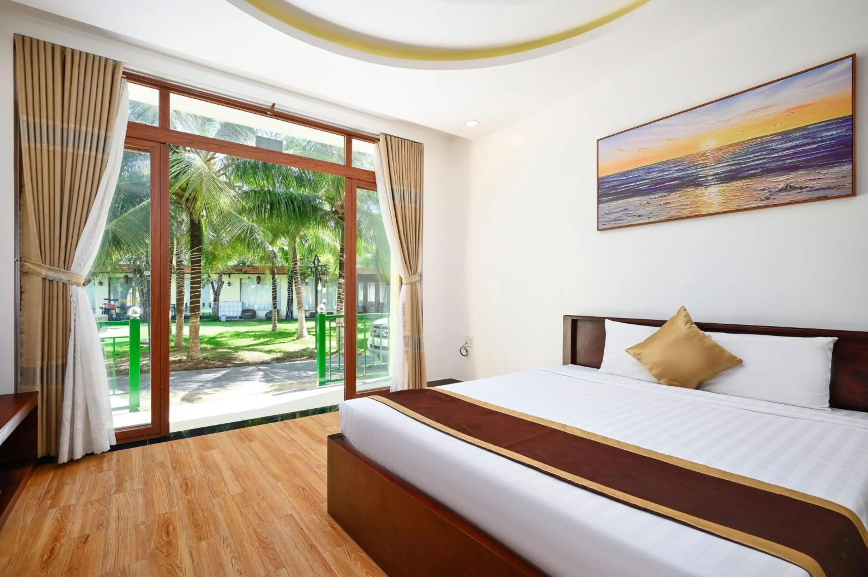 Bed in Ha Tien Xua Hotel & Resort