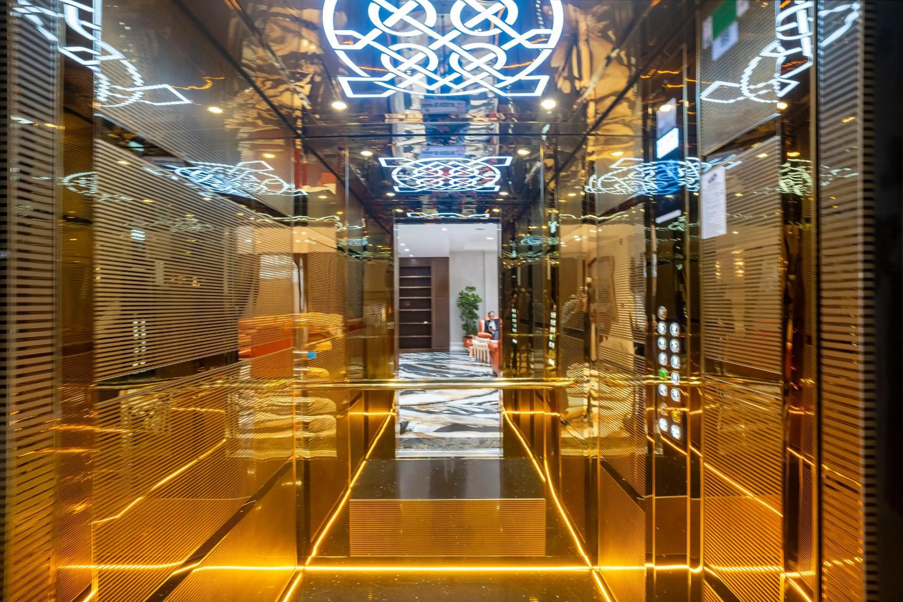 Decorative detail in Icon Hotel Bomonti