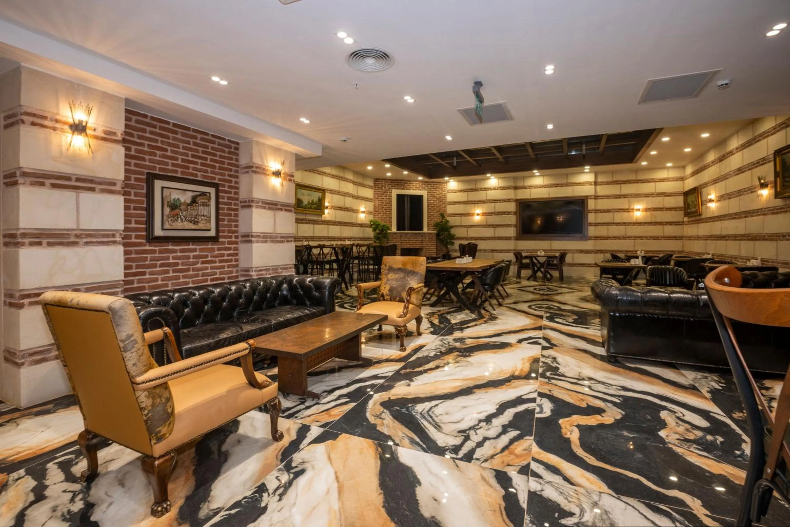 Seating area in Icon Hotel Bomonti