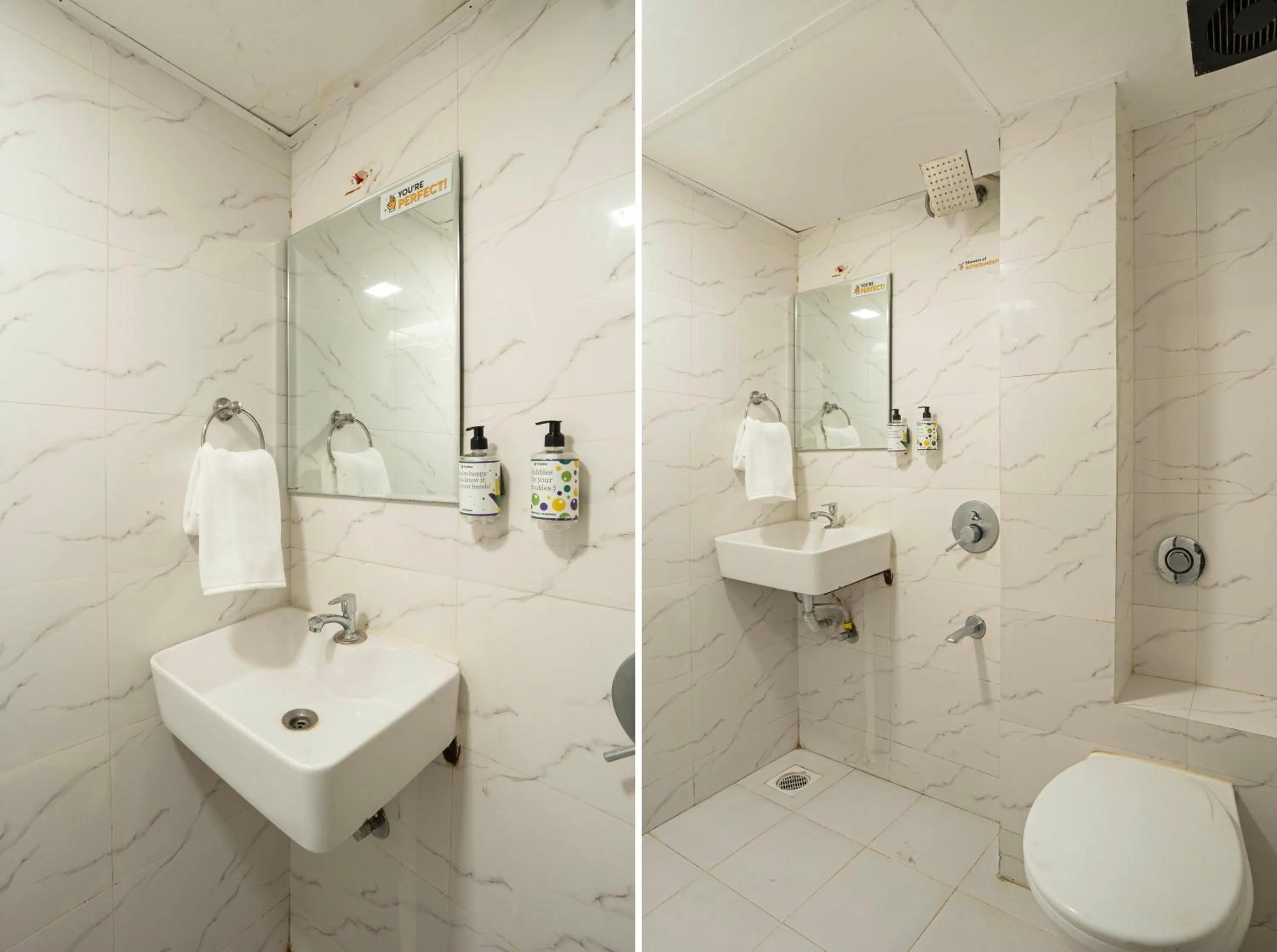 Bathroom in Itsy Hotels Bindra Elite