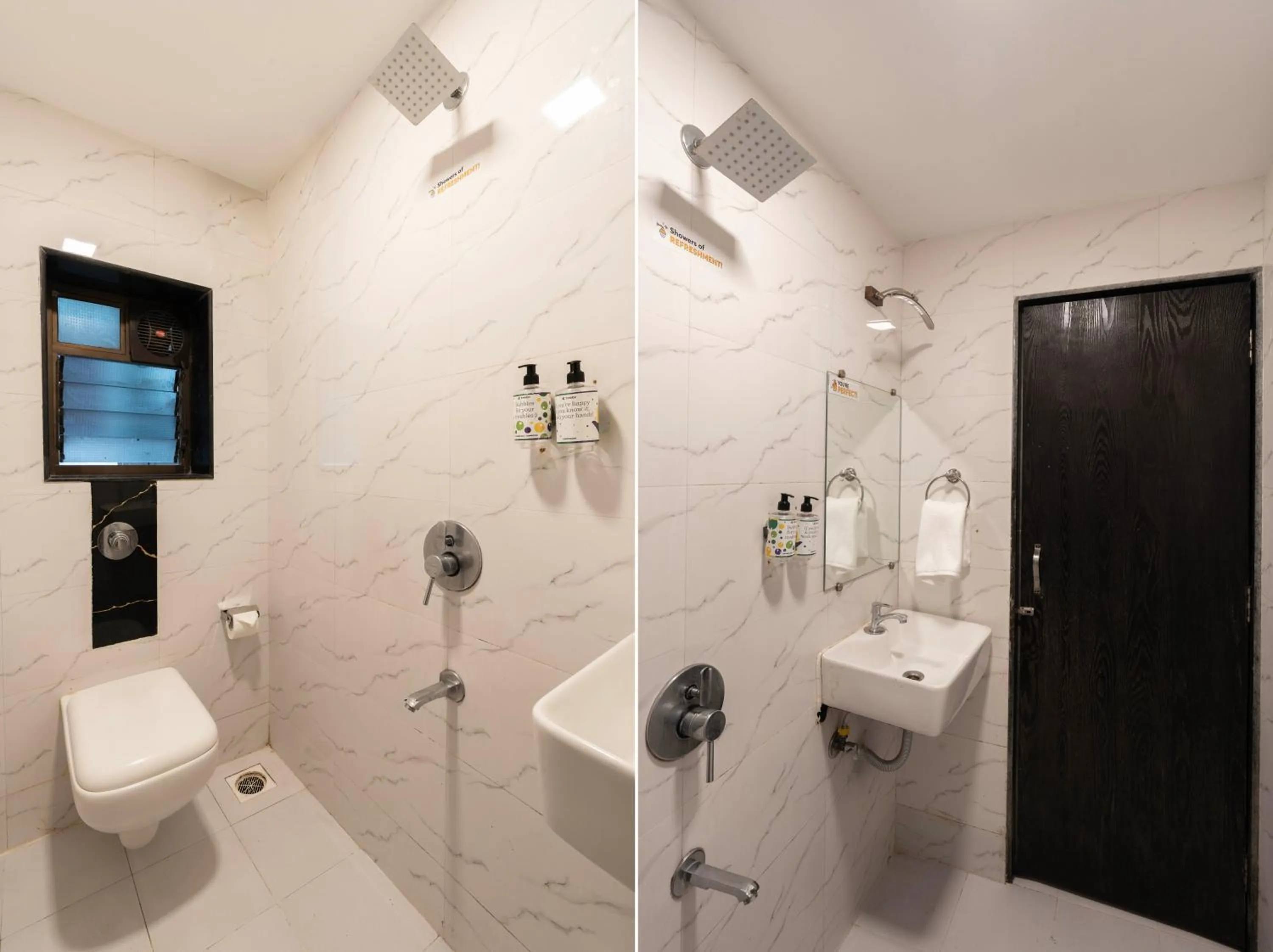 Bathroom in Itsy Hotels Bindra Elite