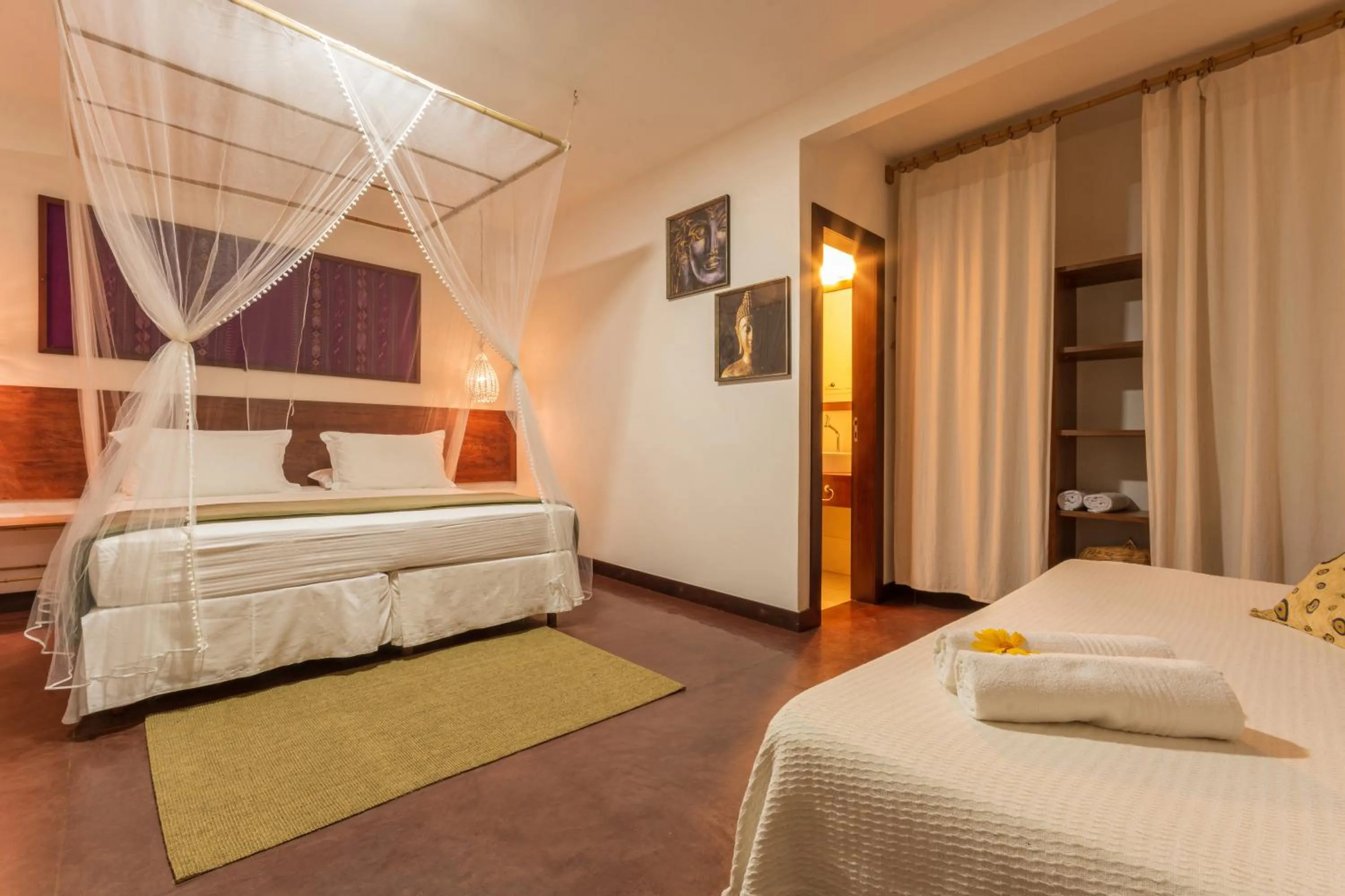 Bedroom, Bed in Hara Pousada e SPA