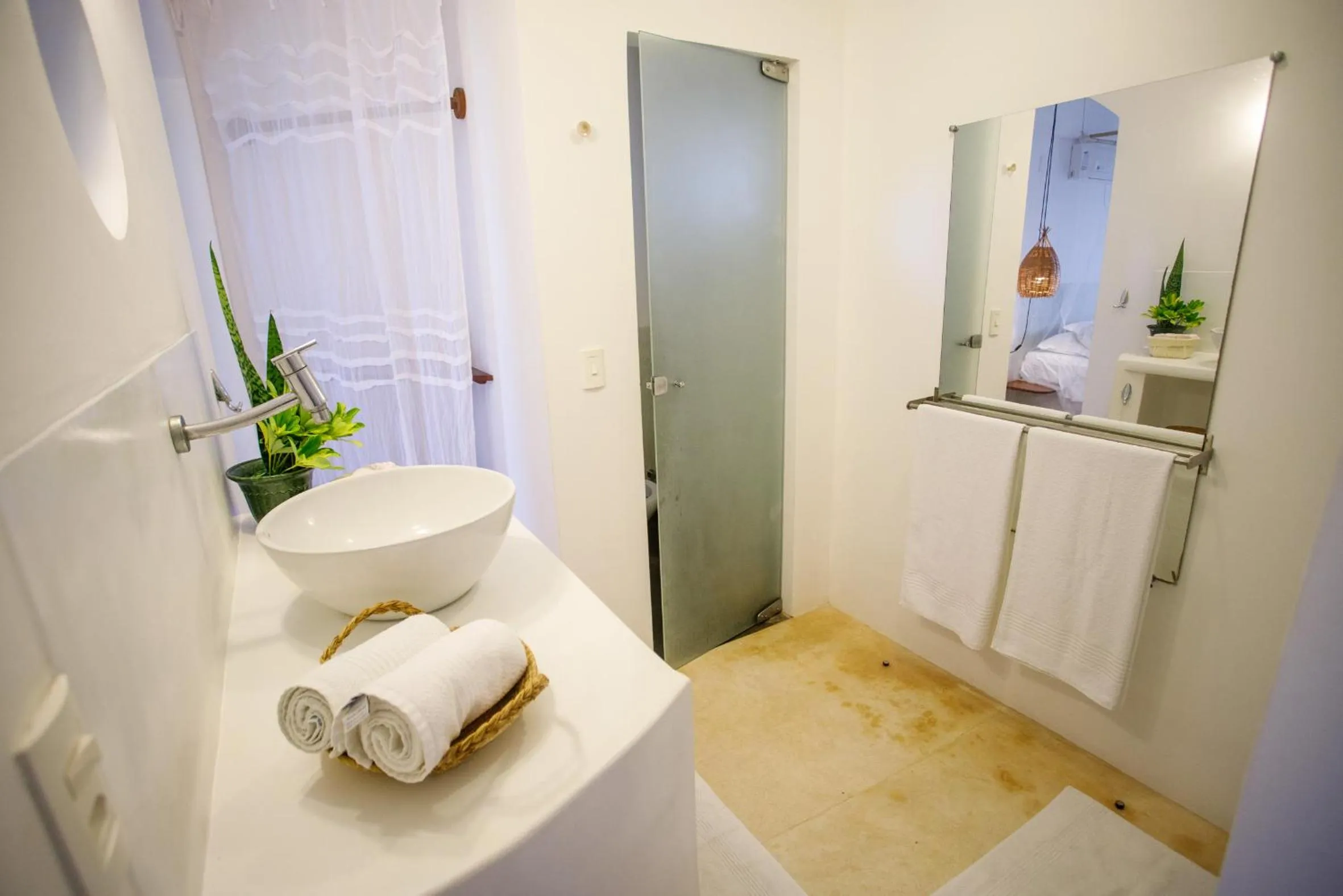 Bathroom in Hara Pousada e SPA