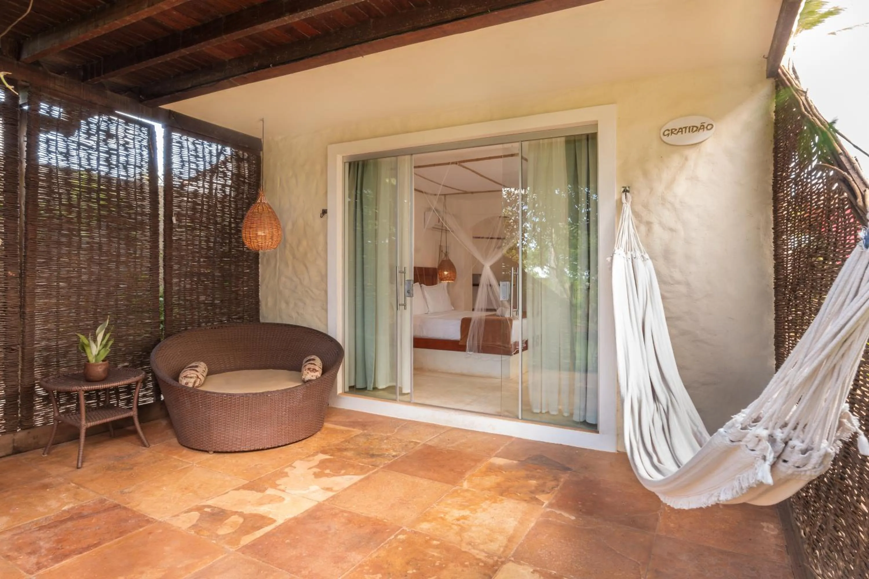 Patio in Hara Pousada e SPA