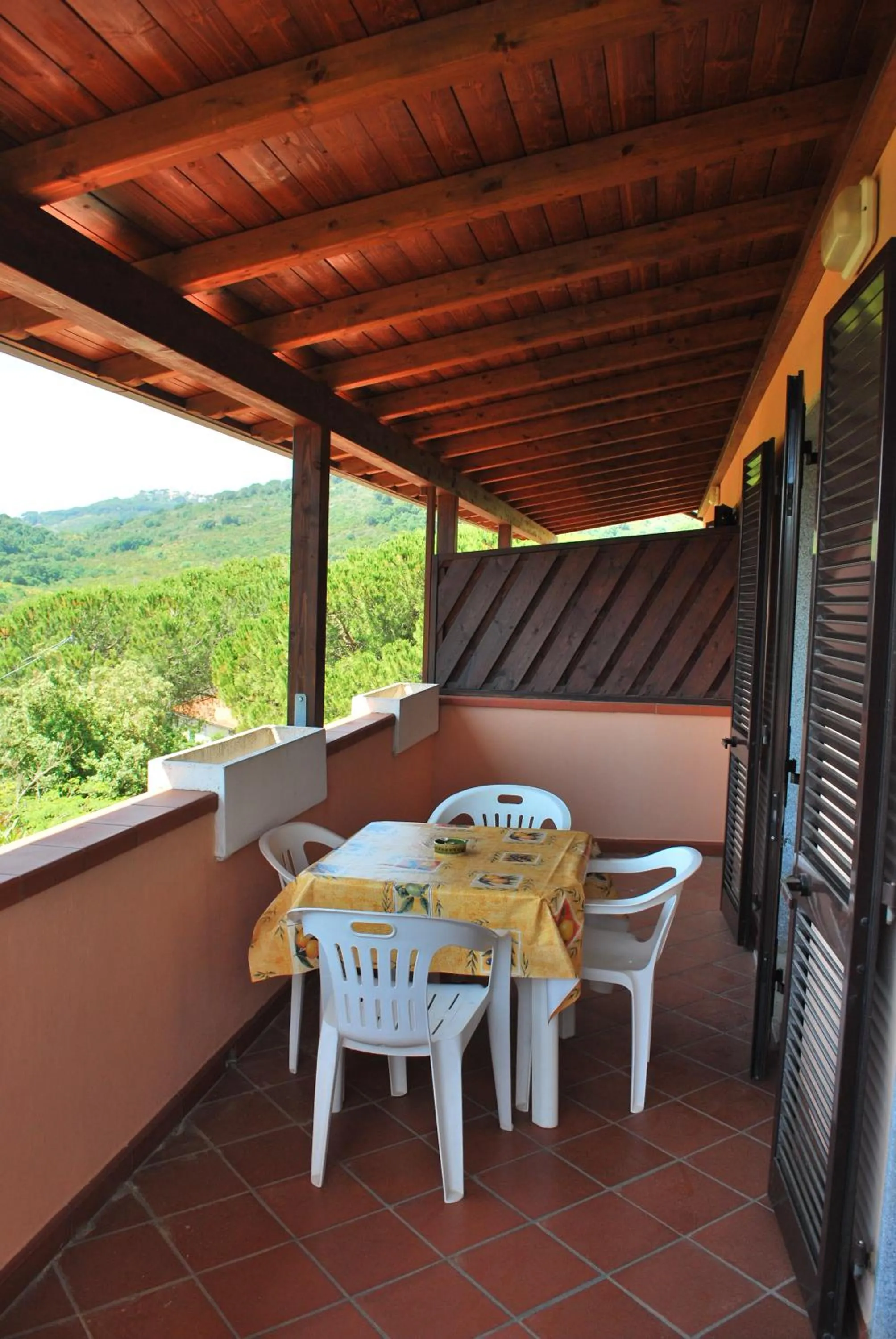 Balcony/Terrace in Casa Rosada - Piscina, aria condizionata, terrazze e posti auto