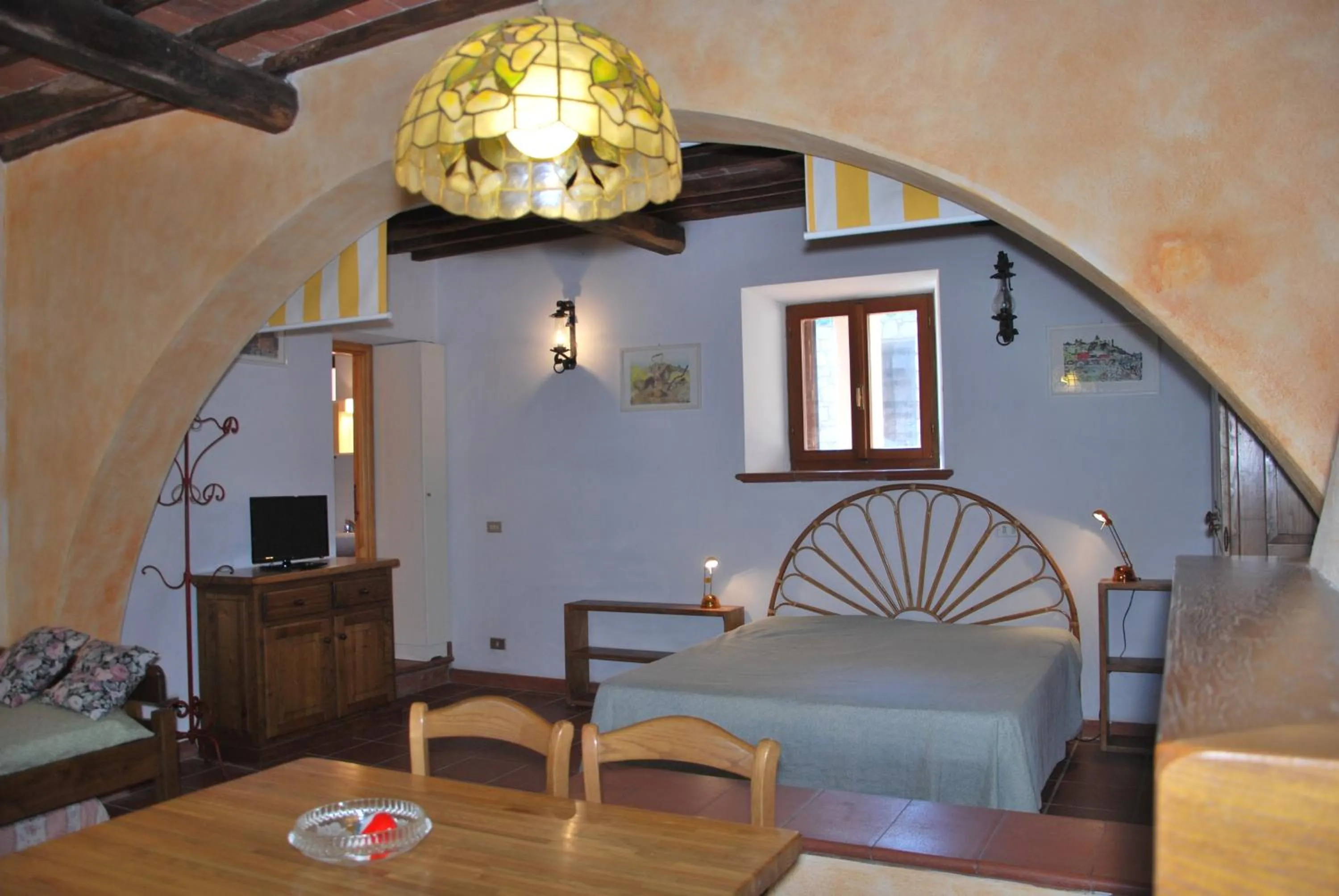 Dining area in Casa Rosada - Piscina, aria condizionata, terrazze e posti auto
