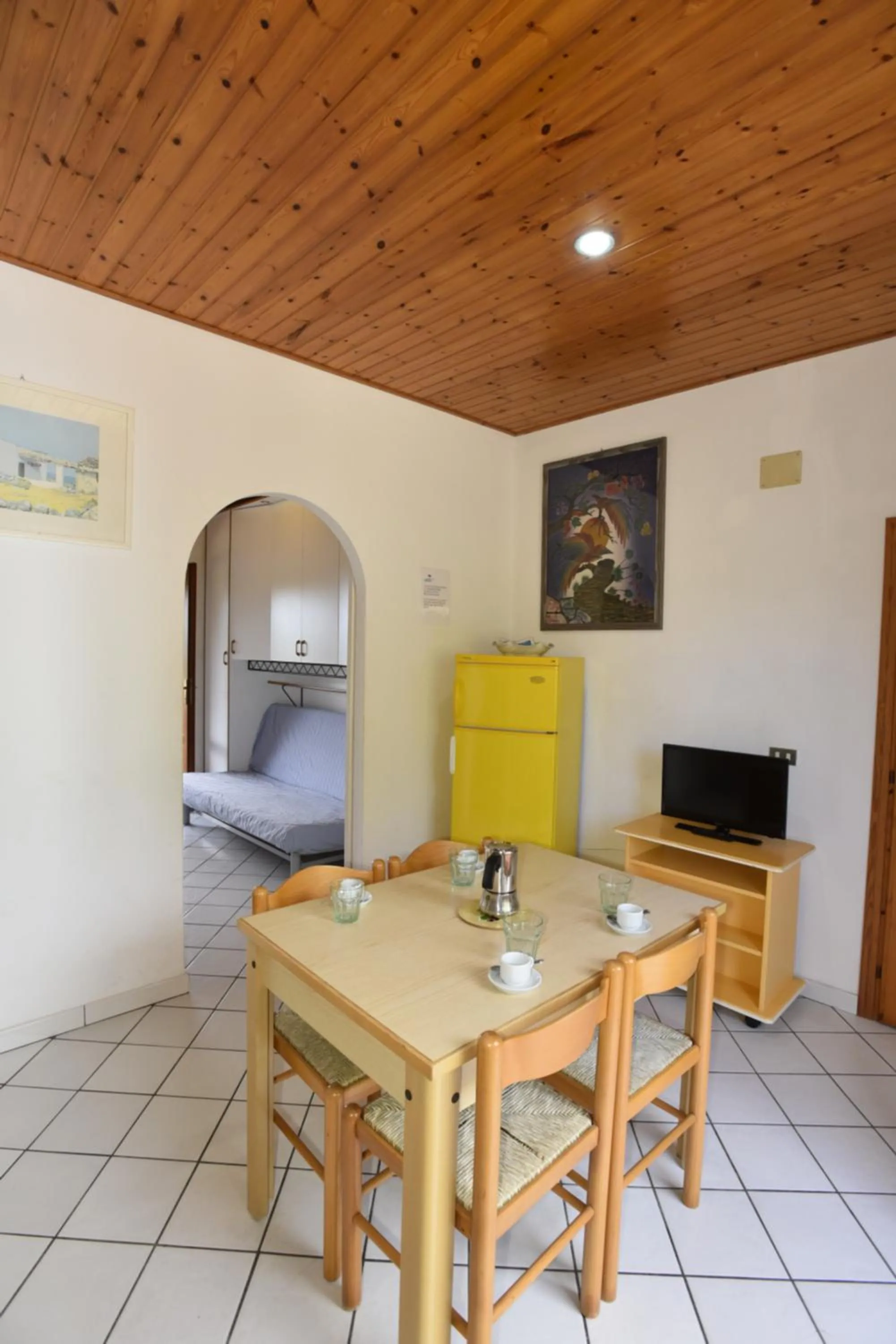 Communal lounge/ TV room in Casa Rosada - Piscina, aria condizionata, terrazze e posti auto