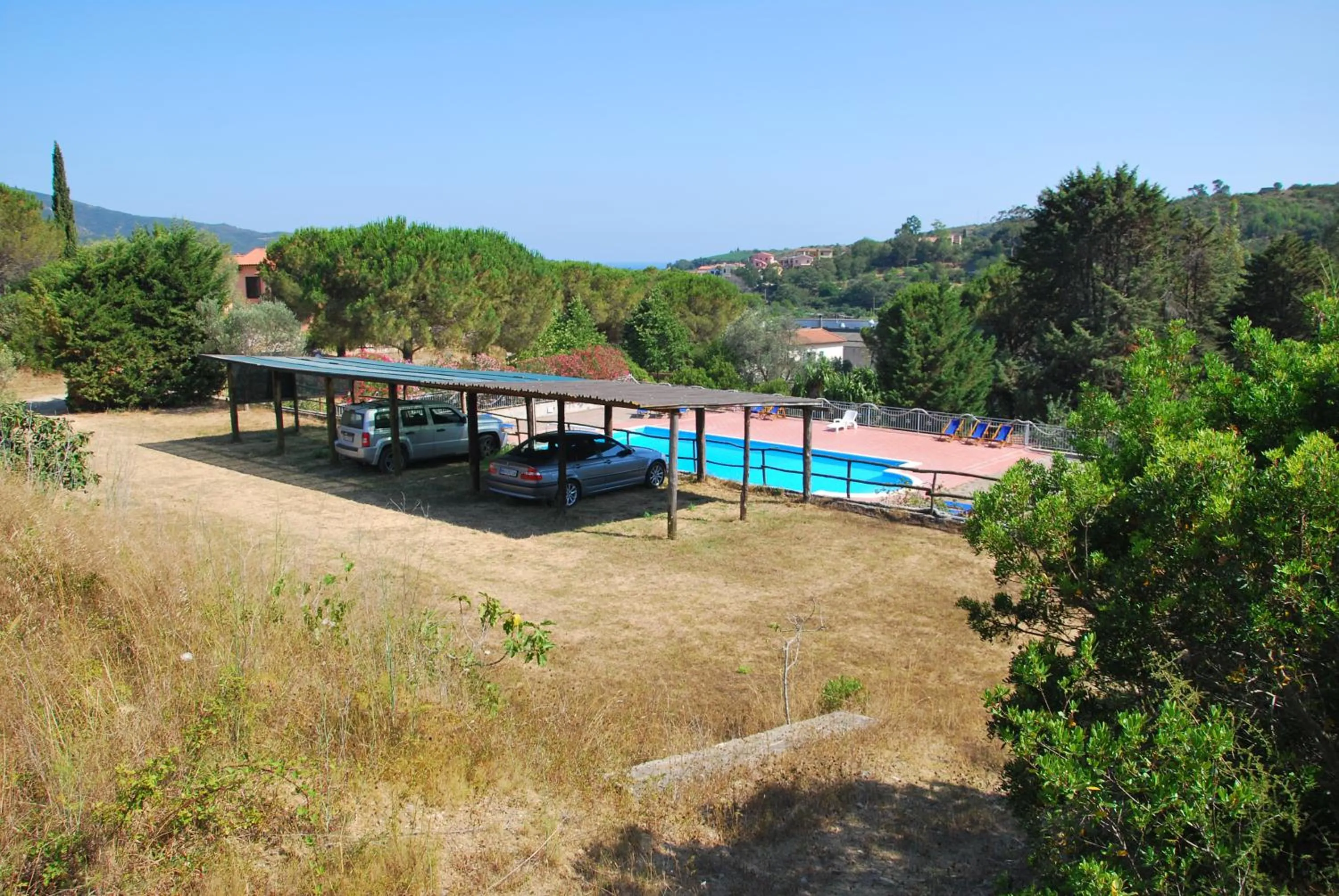 Pool view in Casa Rosada - Piscina, aria condizionata, terrazze e posti auto