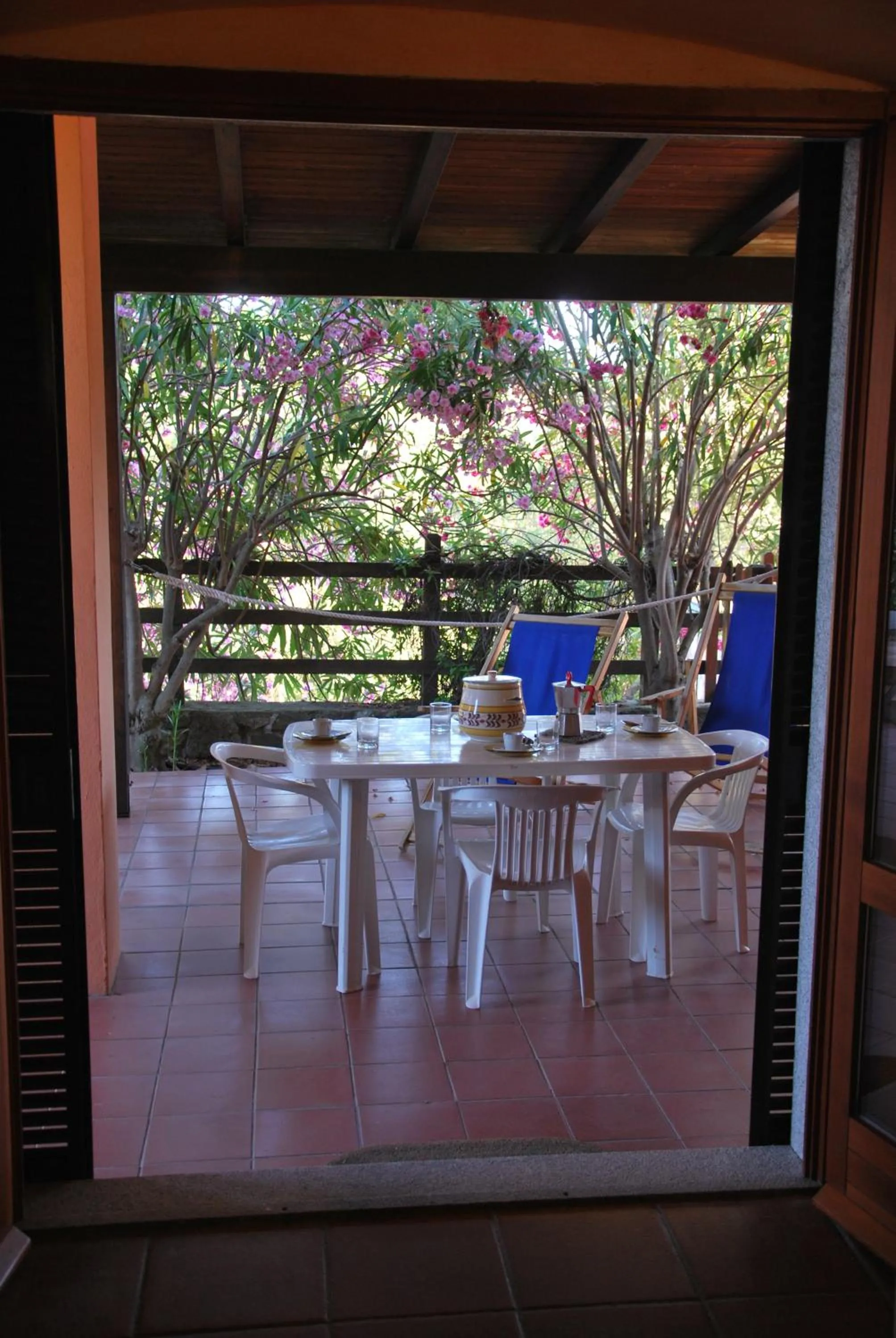 Garden view in Casa Rosada - Piscina, aria condizionata, terrazze e posti auto