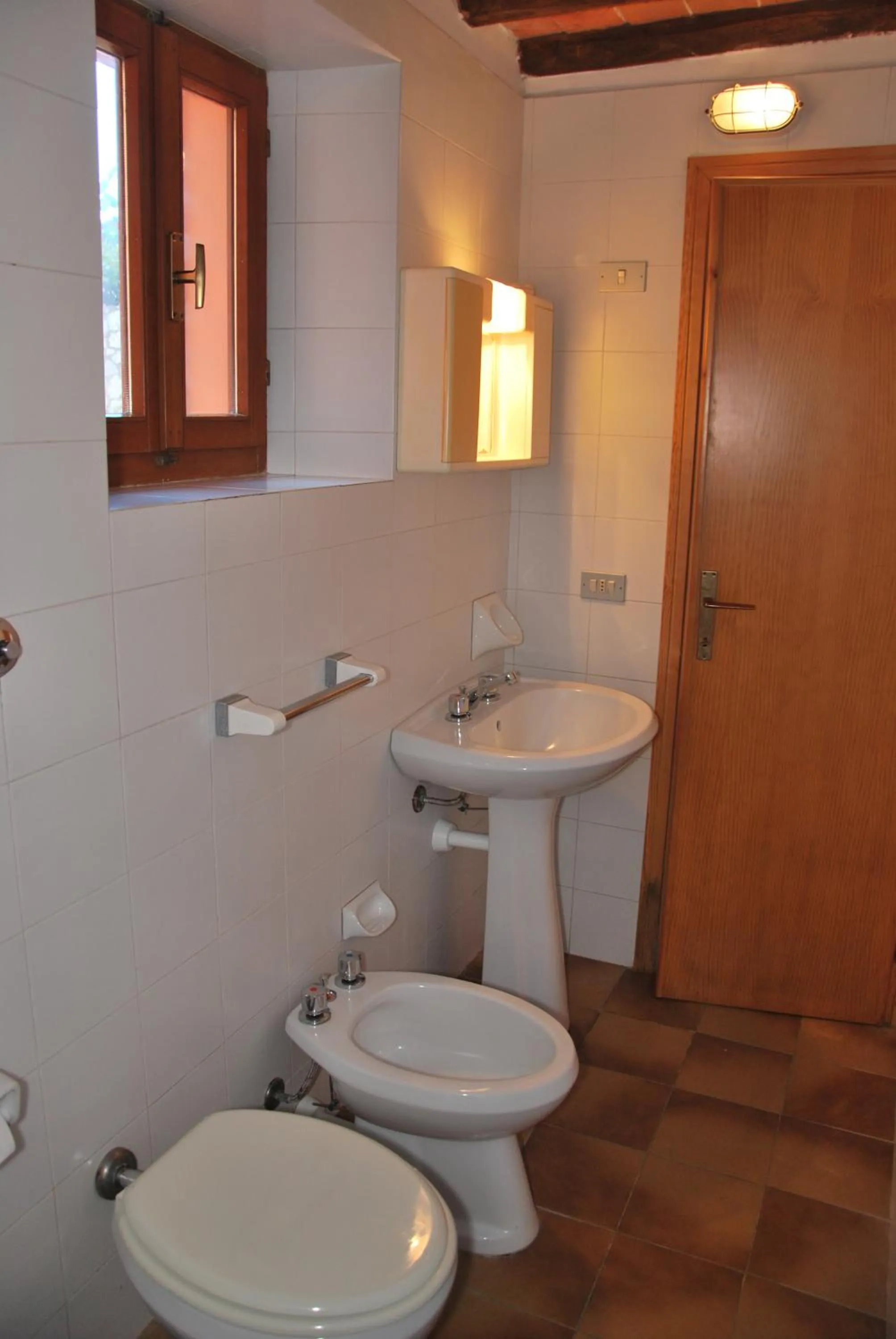 Bathroom in Casa Rosada - Piscina, aria condizionata, terrazze e posti auto