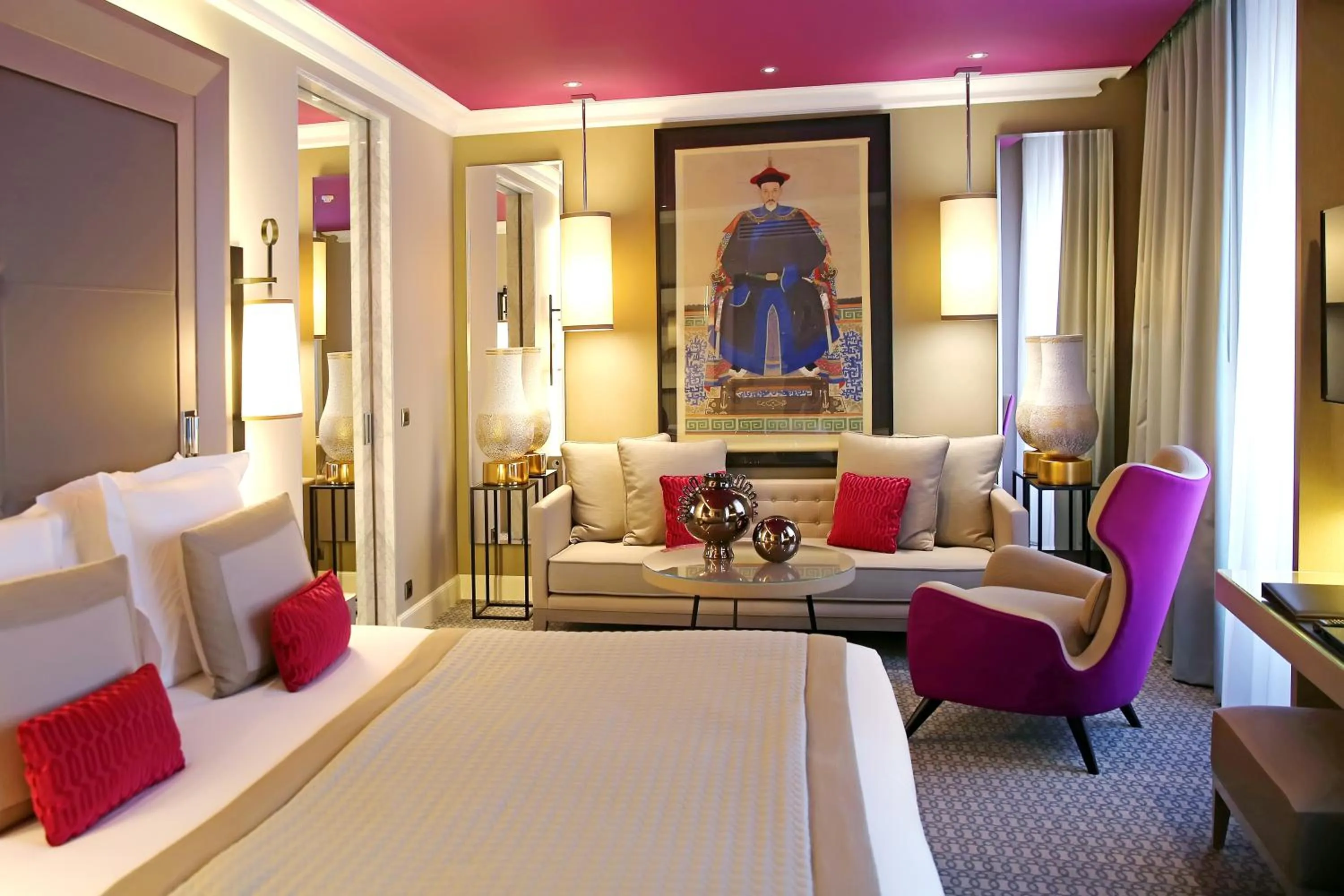 Bed in Hôtel Alchimy