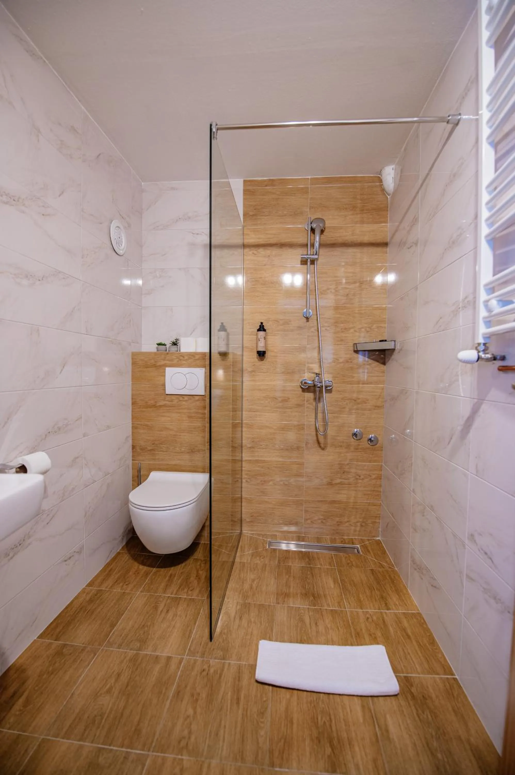 Shower in Hotel Zlatni bor