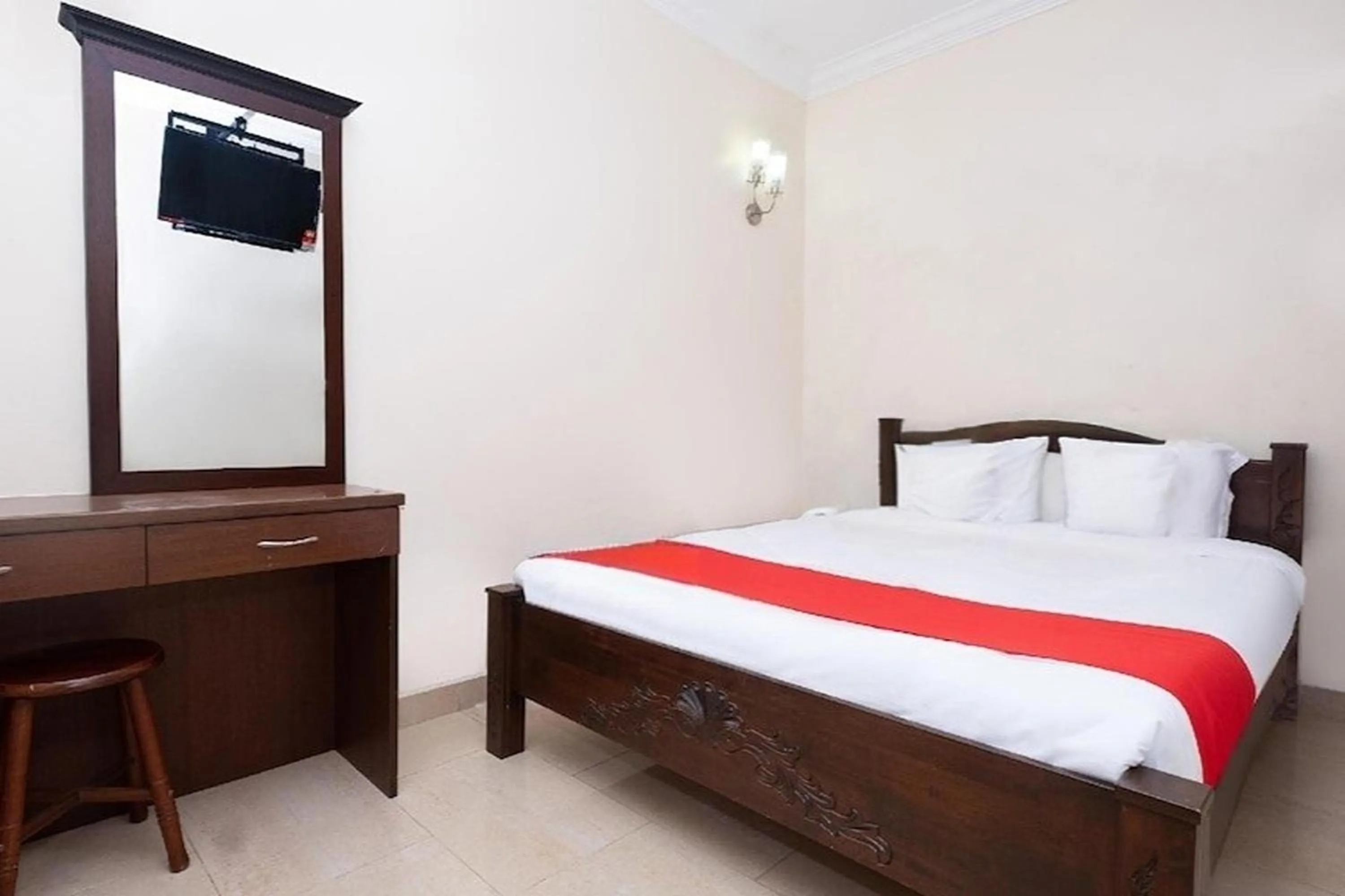 Bed in Lumut Villa Inn