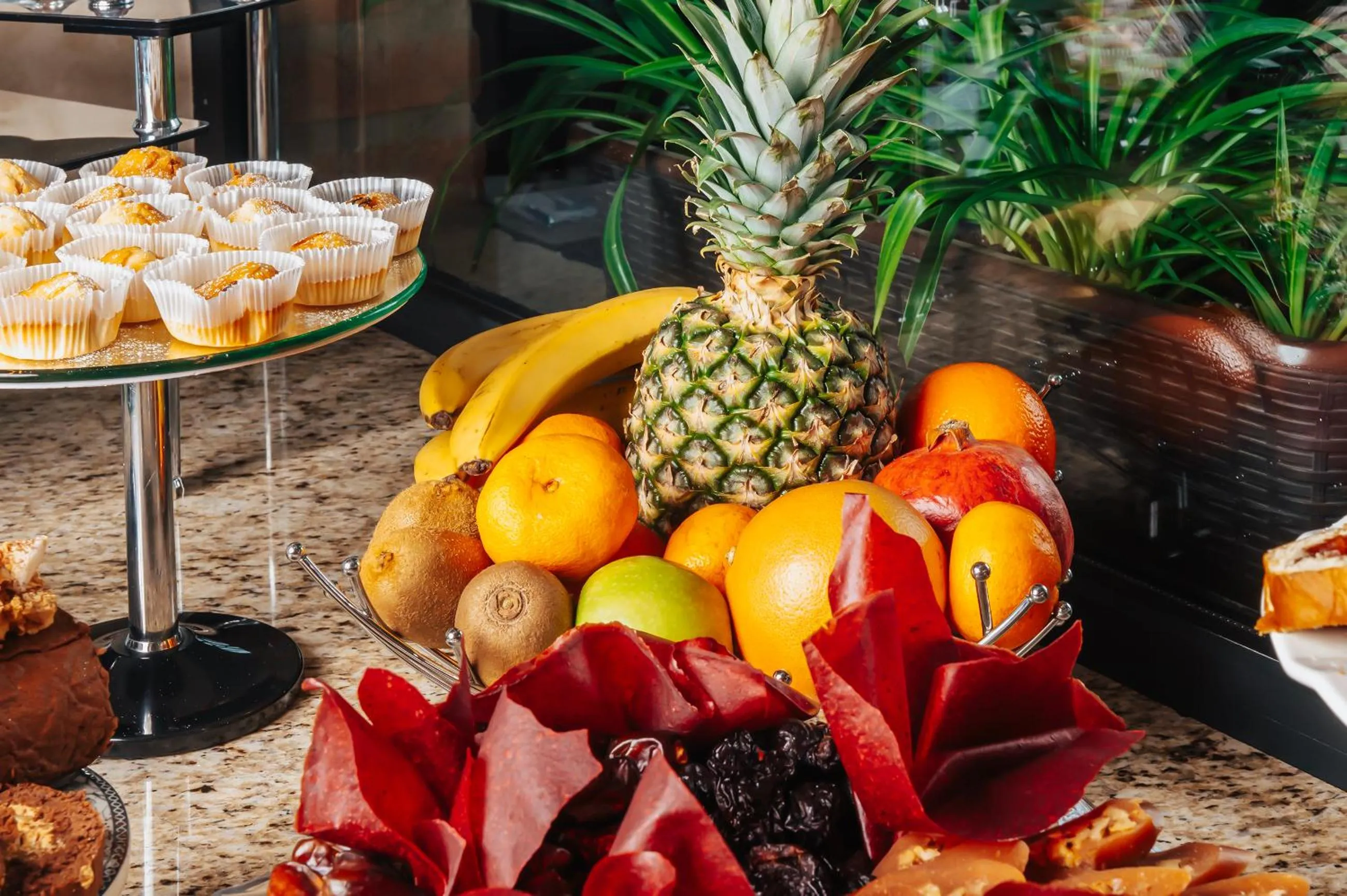 Buffet breakfast in Tbilisi Laerton Hotel