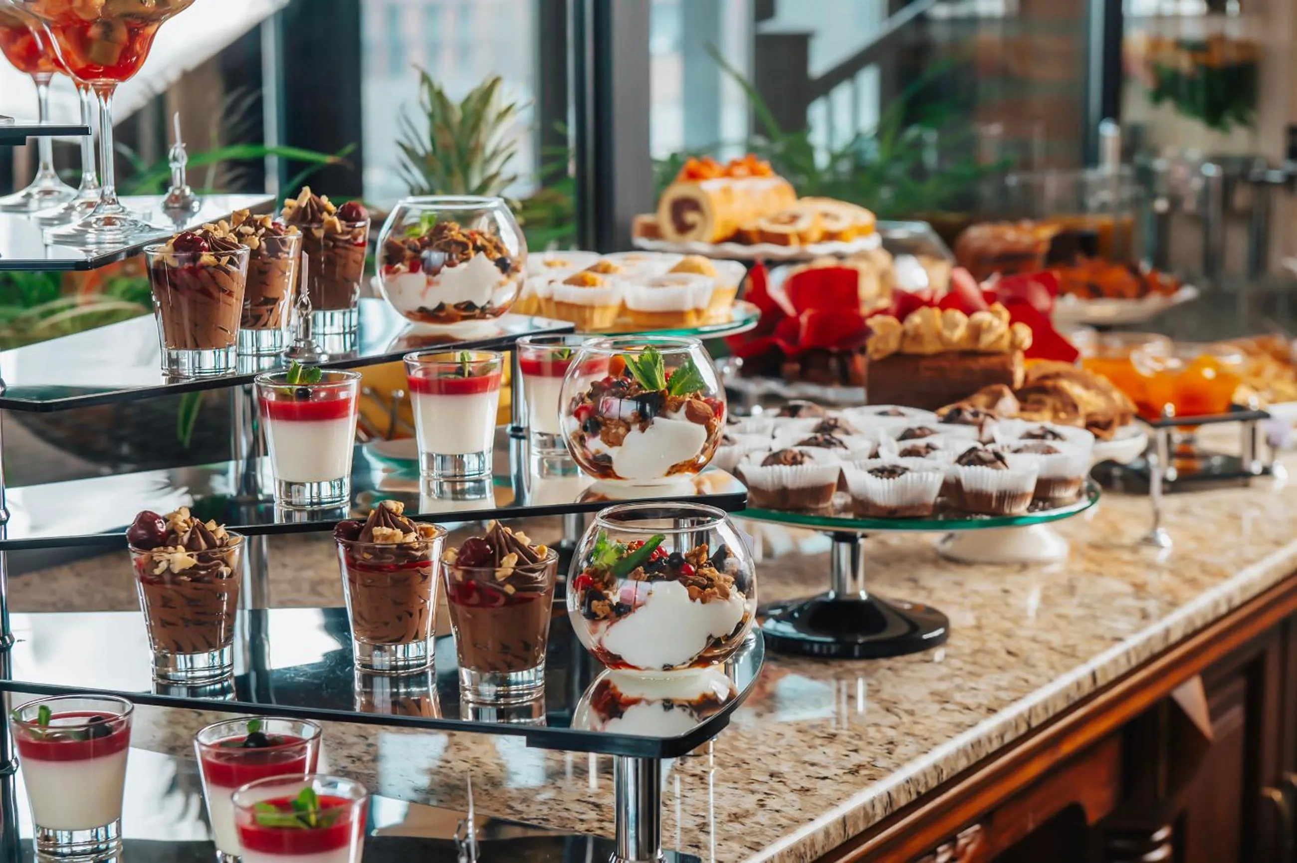 Breakfast in Tbilisi Laerton Hotel