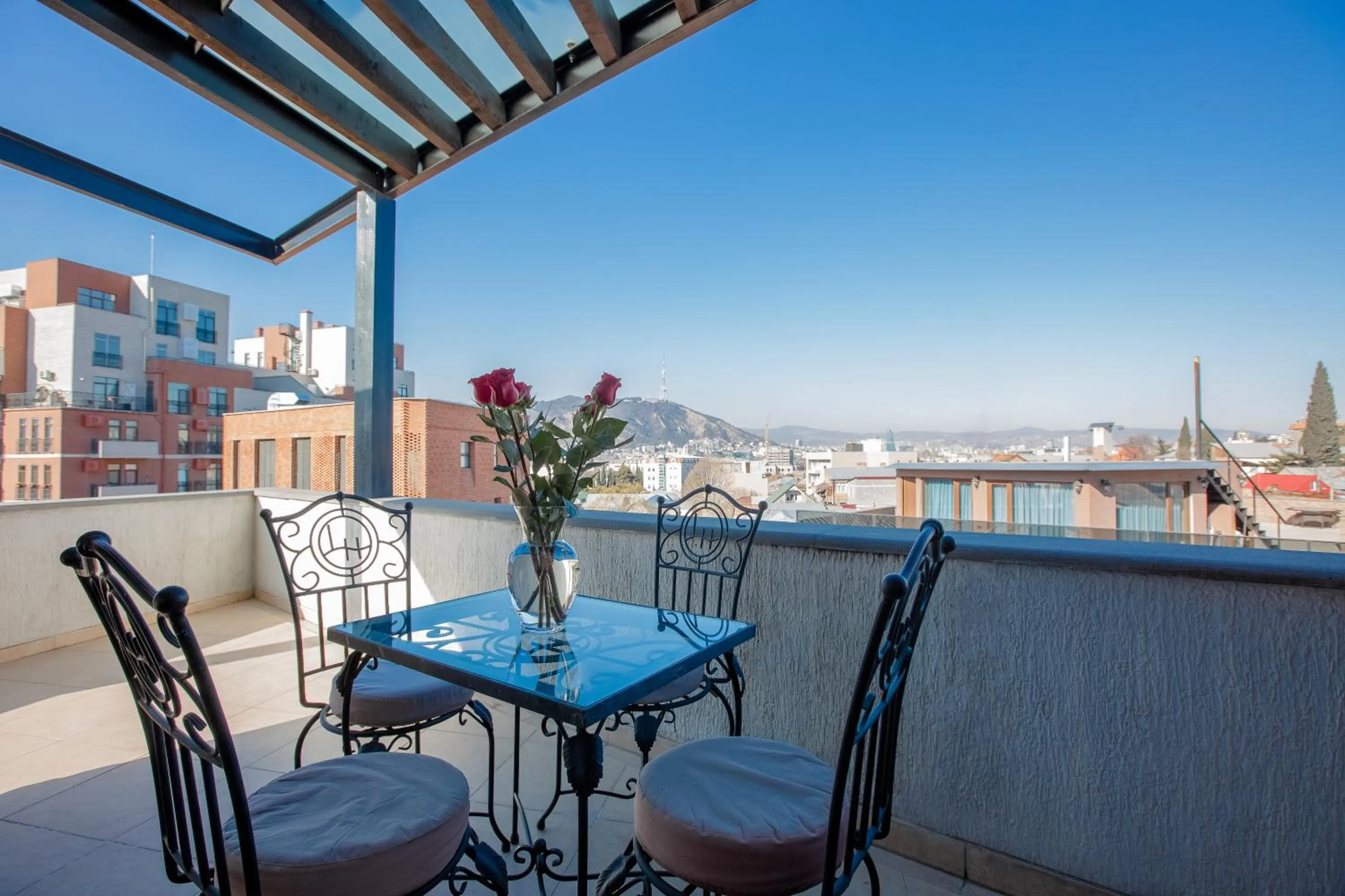Balcony/Terrace in Tbilisi Laerton Hotel