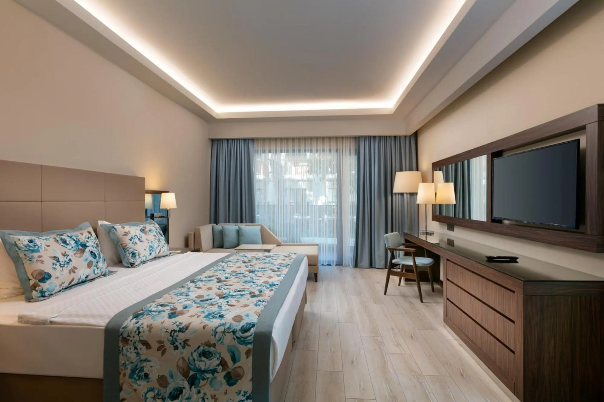 Photo of the whole room, Bed in Seven Seas Hotel Life - Ultra All Inclusive & Kids Concept