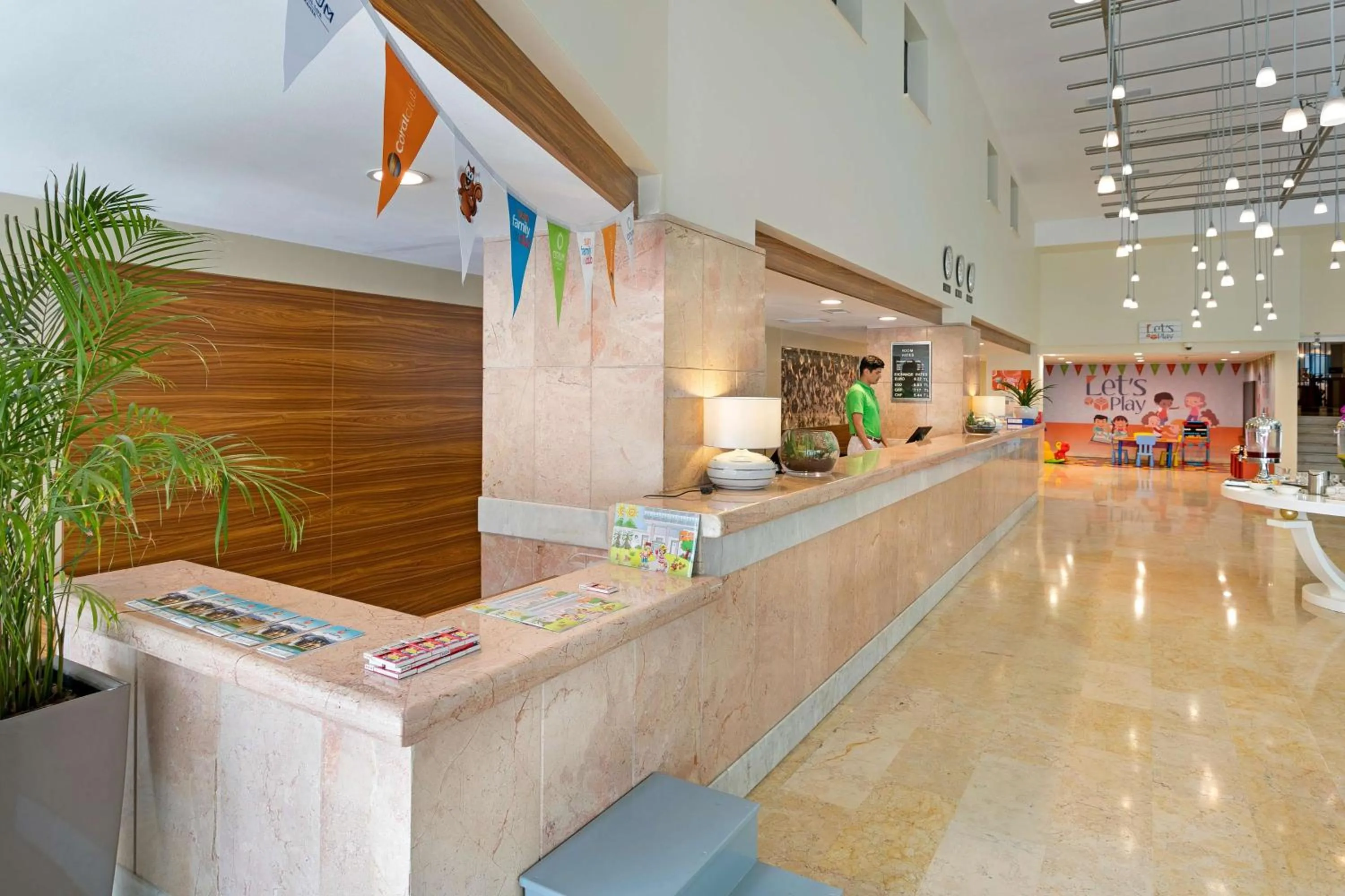 Lobby or reception in Seven Seas Hotel Life - Ultra All Inclusive & Kids Concept