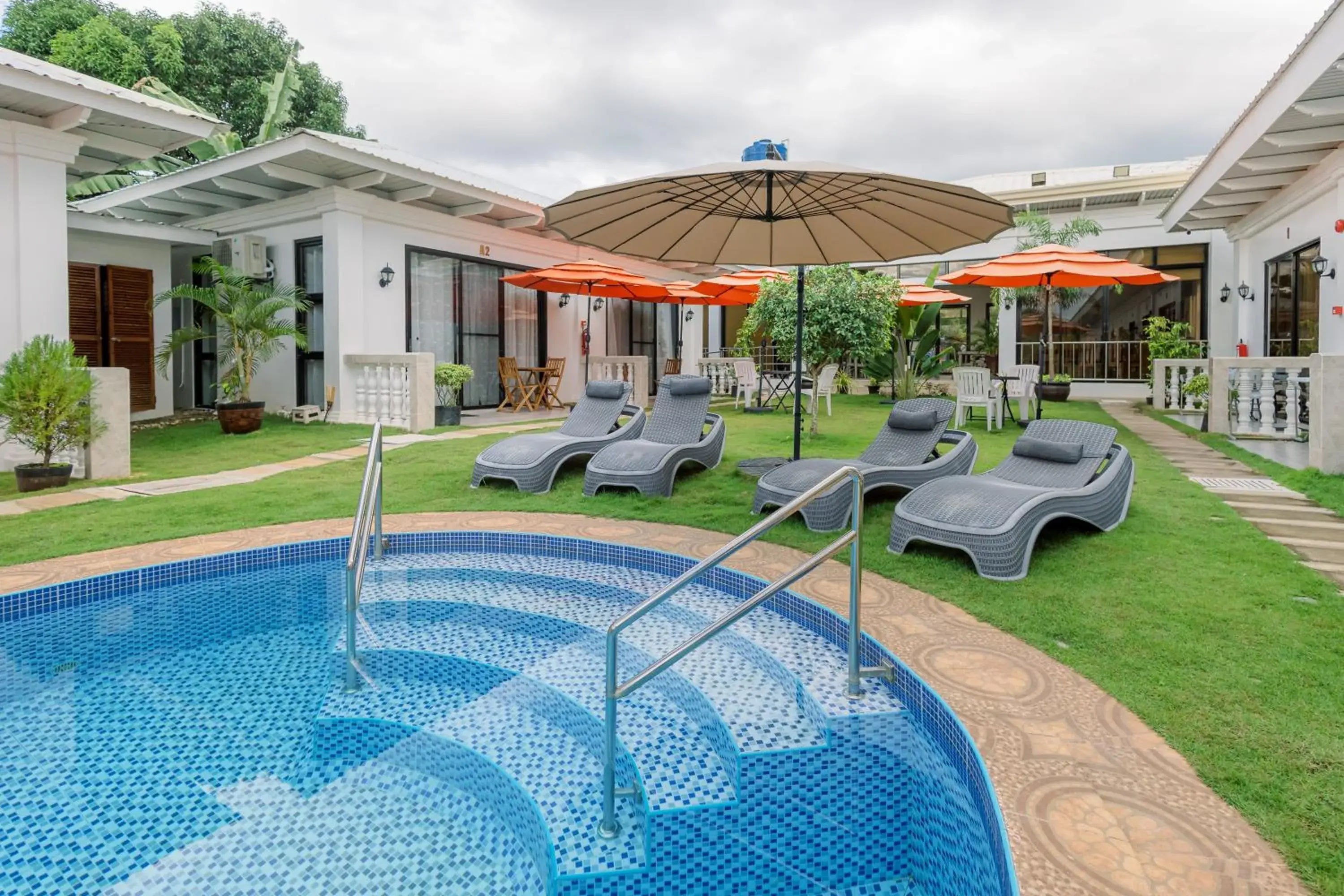 Swimming pool in E L Westensee Resort Swimming pool in E L Westensee Resort