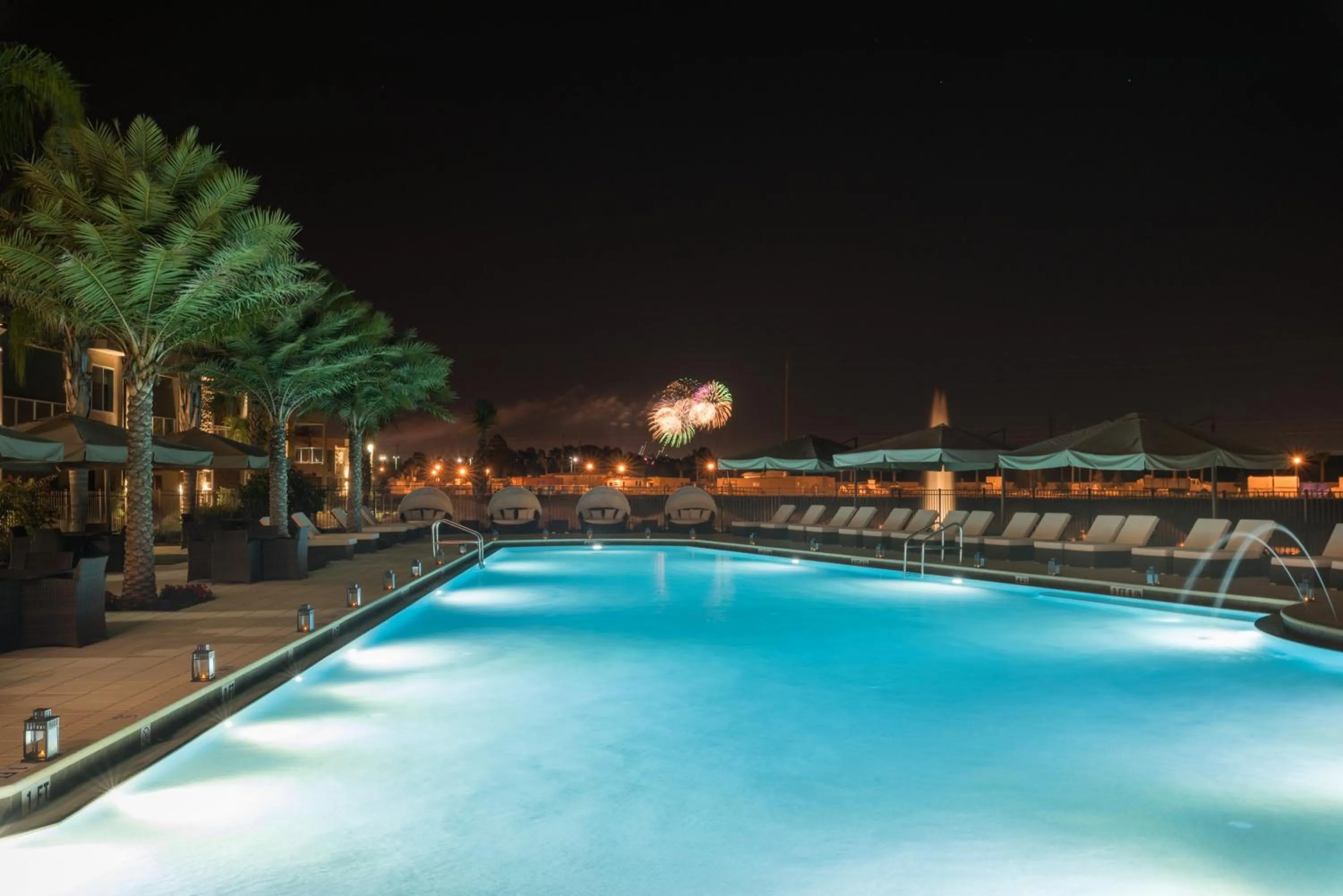 Night in Magic Village Yards Trademark Collection by Wyndham