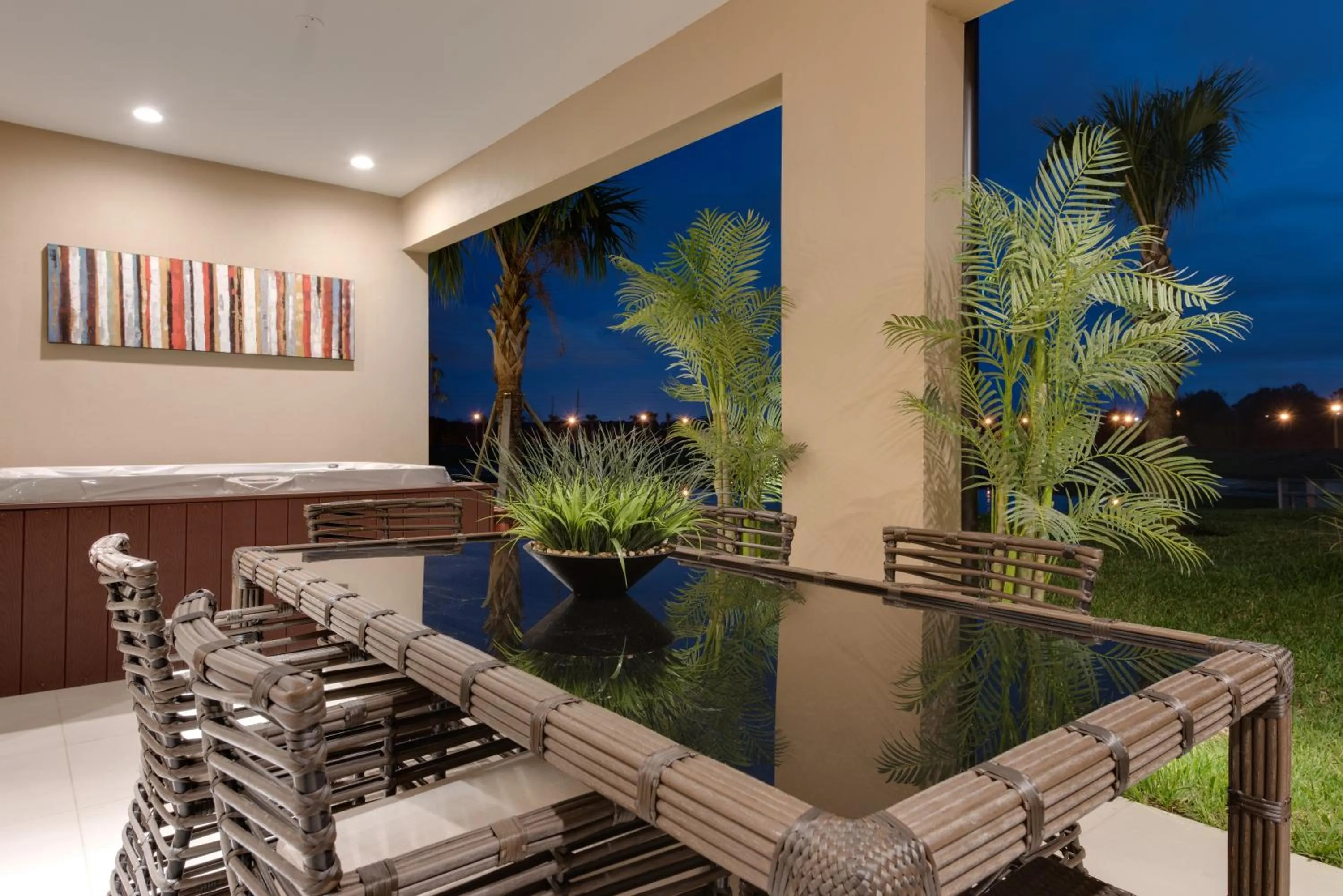 Patio in Magic Village Yards Trademark Collection by Wyndham