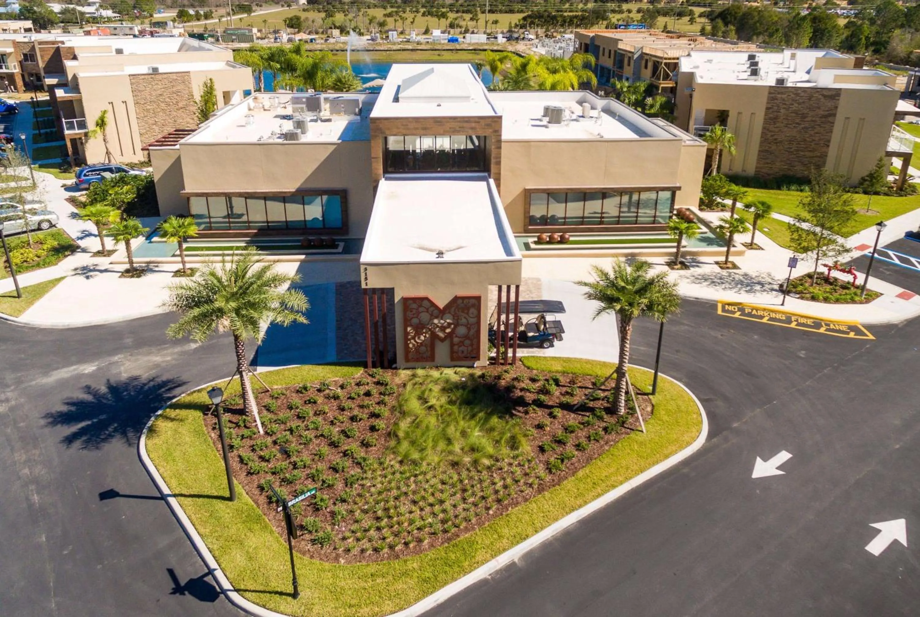 Property building in Magic Village Yards Trademark Collection by Wyndham