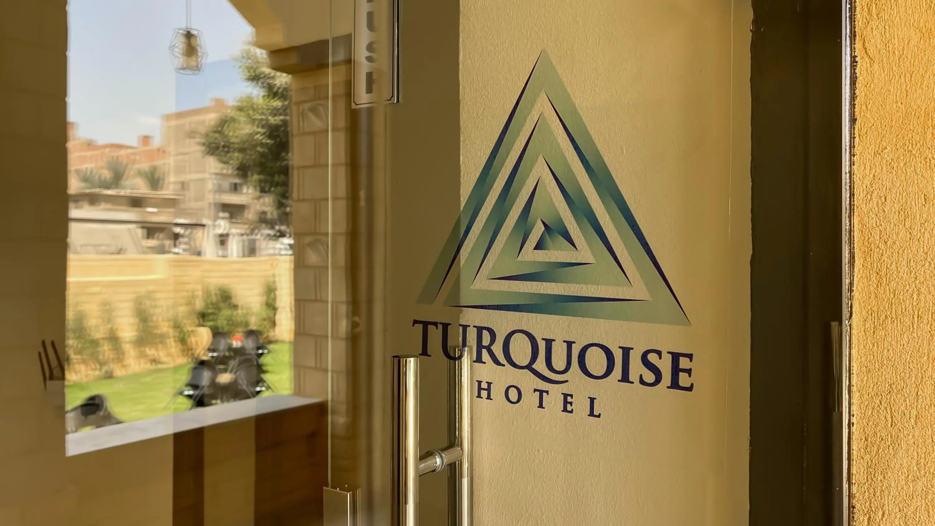Logo/Certificate/Sign in Turquoise Pyramids Gate Hotel City Centre