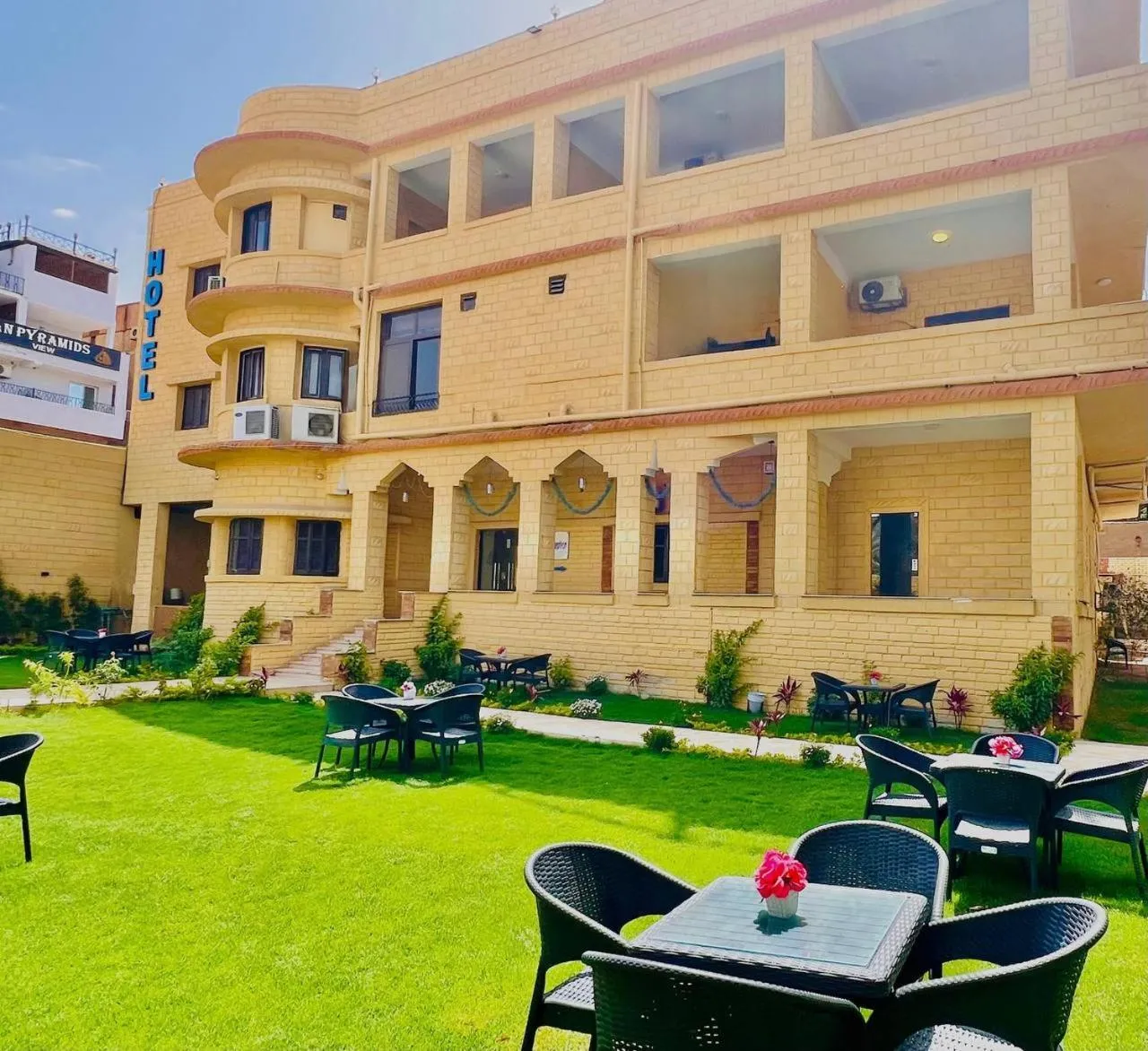 Property building in Turquoise Pyramids Gate Hotel City Centre