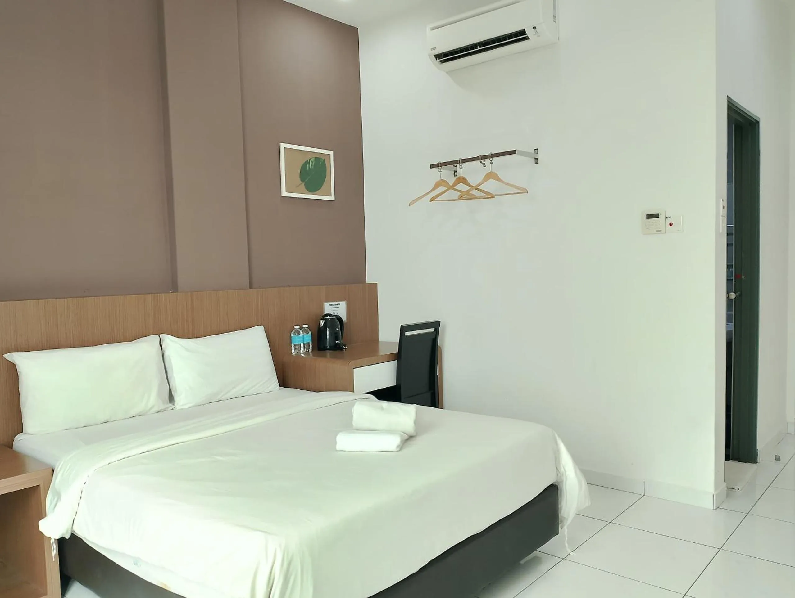 Bed in Hotel Wawasan