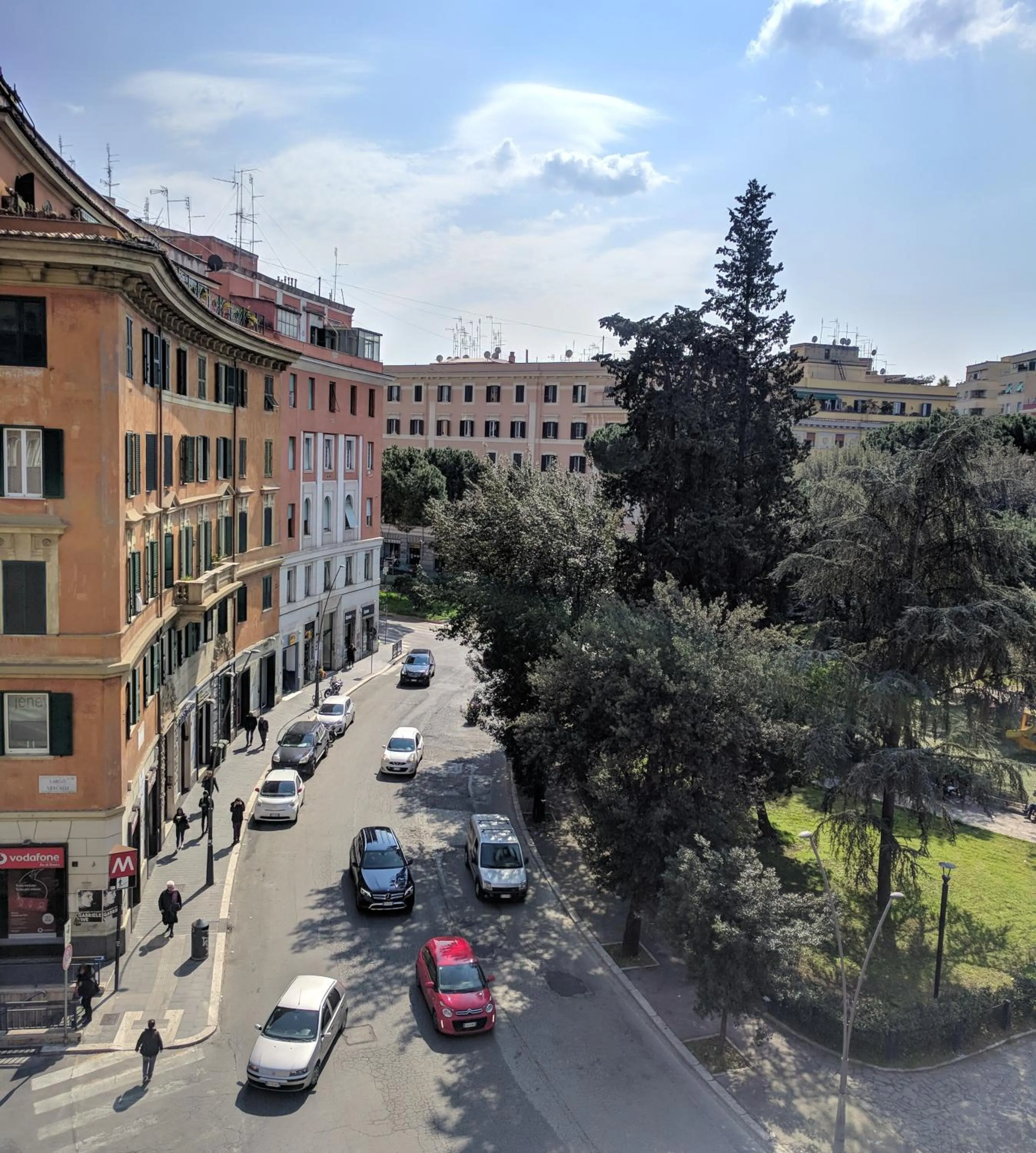 City view in L'Ottavo Re di Roma