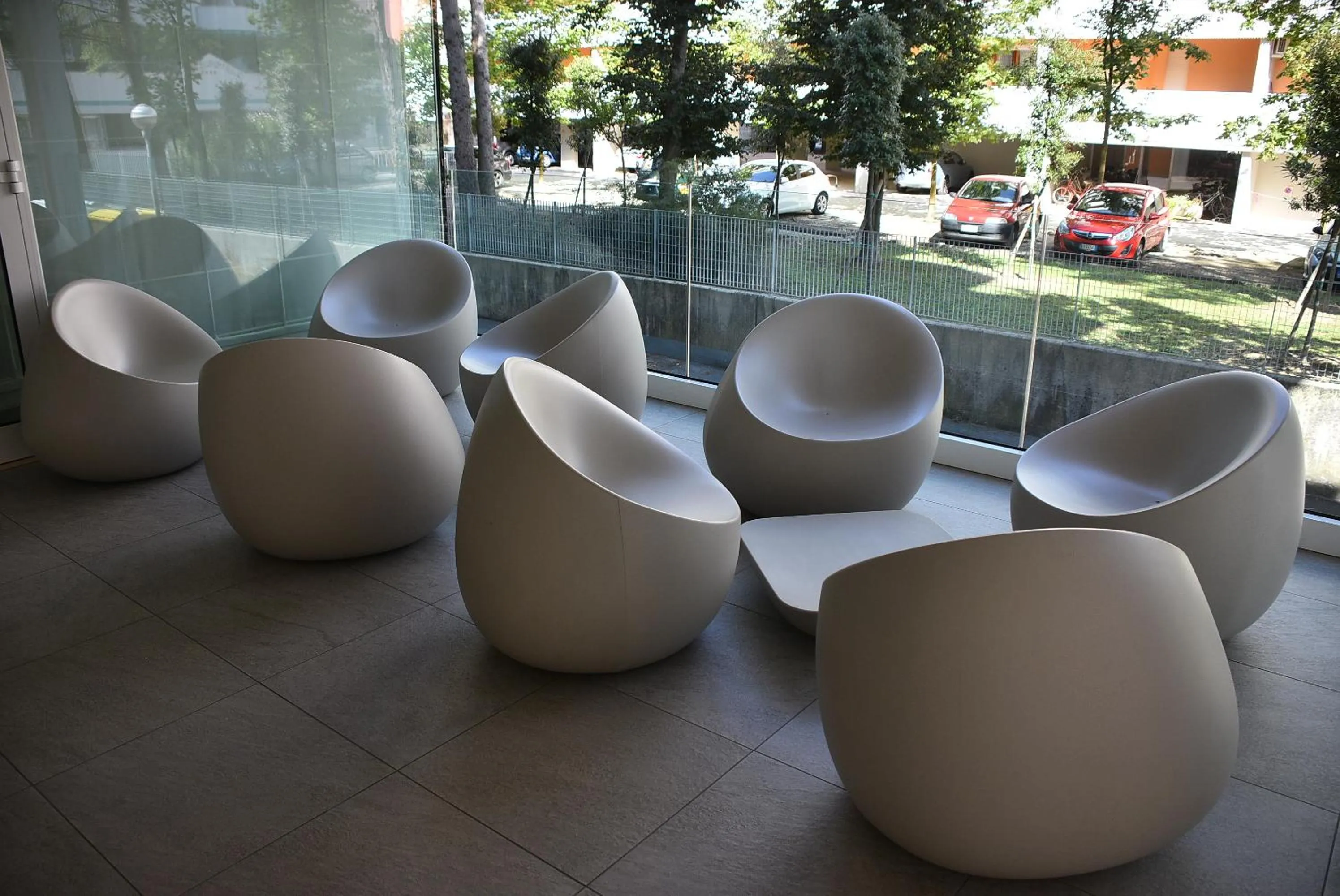 Lobby or reception in Hotel Montreal