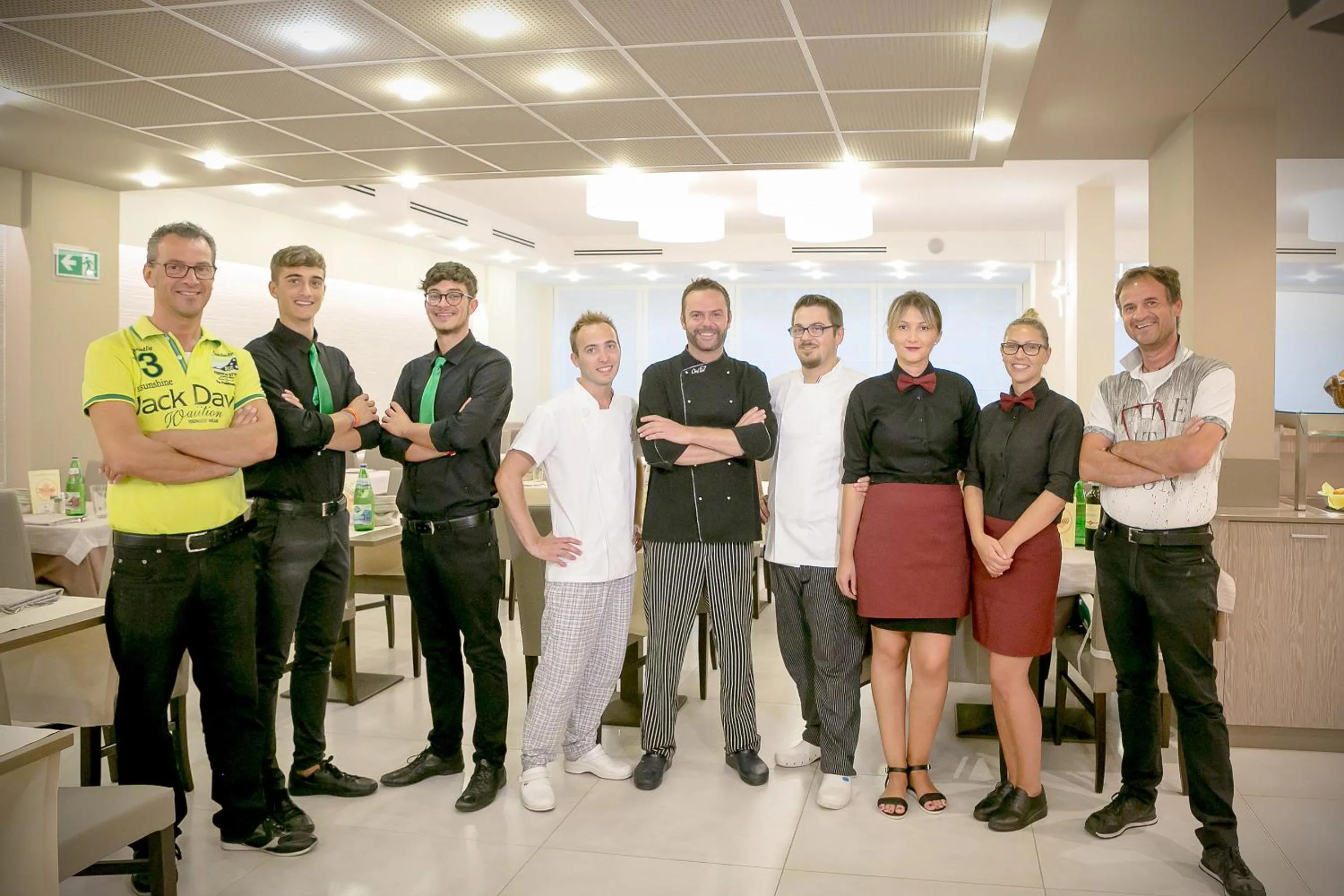 Staff in Hotel Montreal