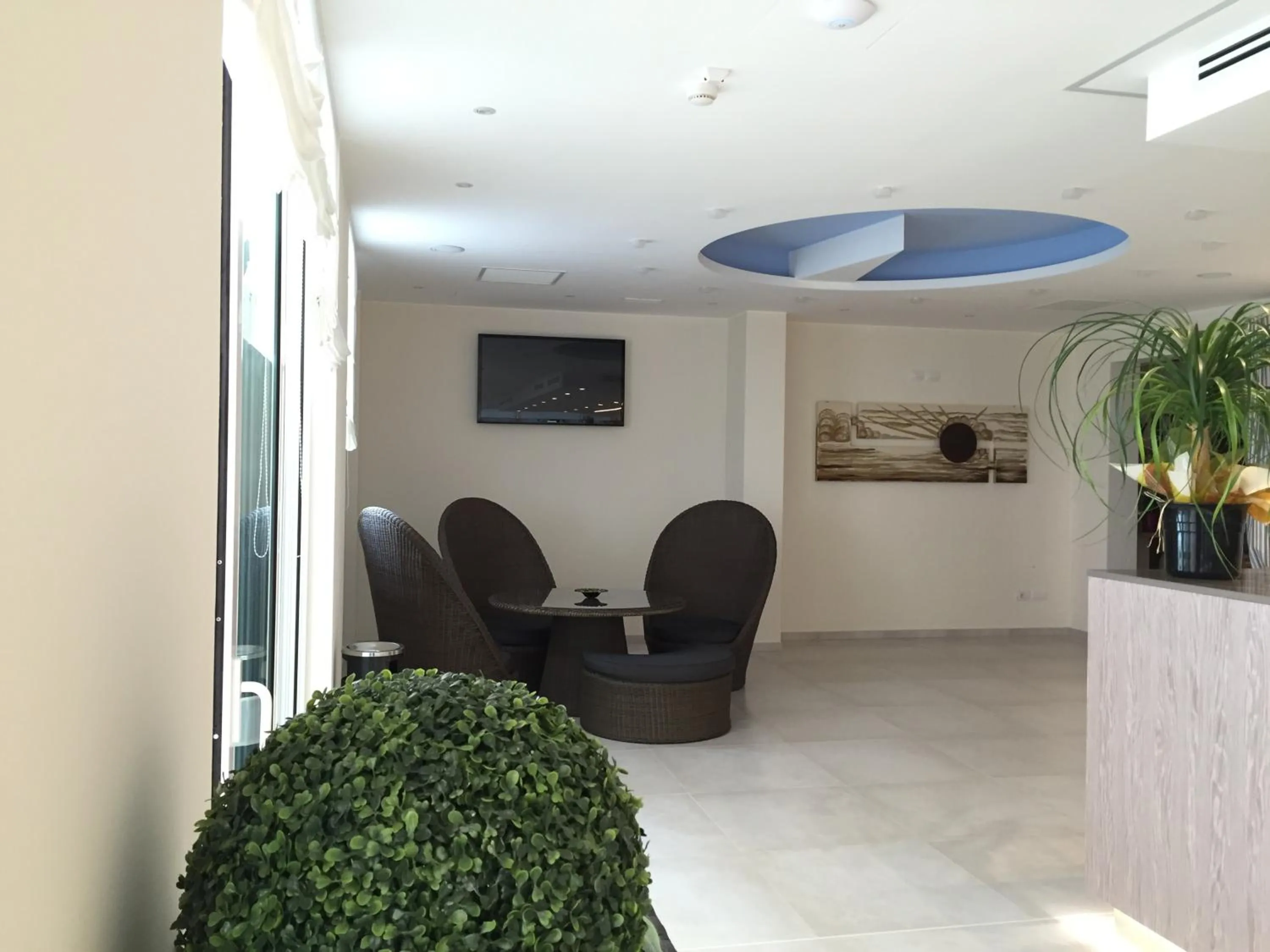 Lobby or reception in Hotel Montreal