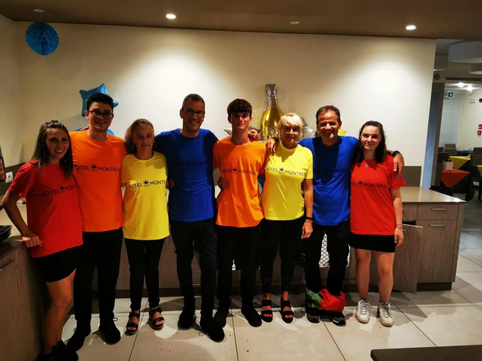 Staff in Hotel Montreal