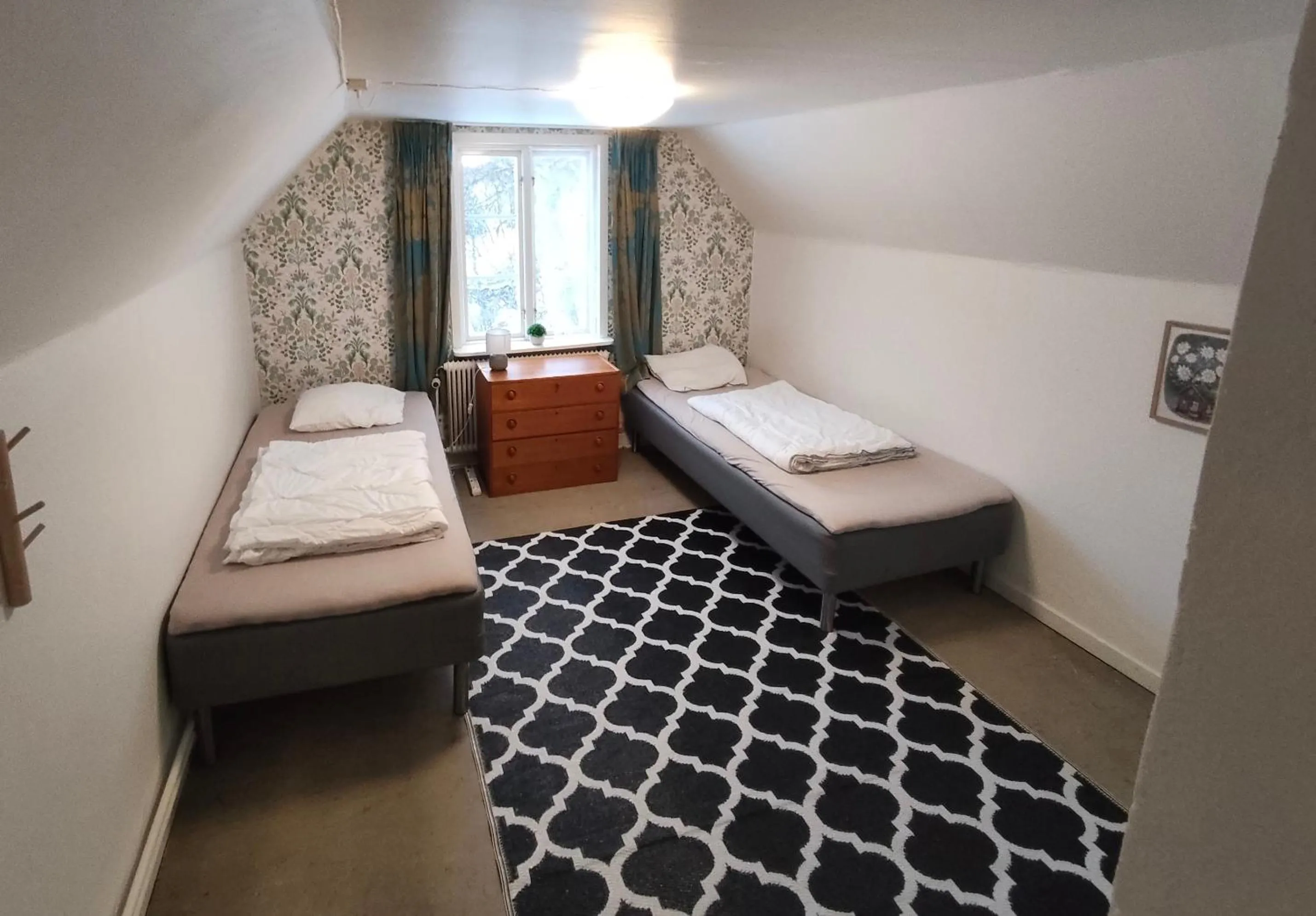 Bed in Långasjönäs Camping & Stugby