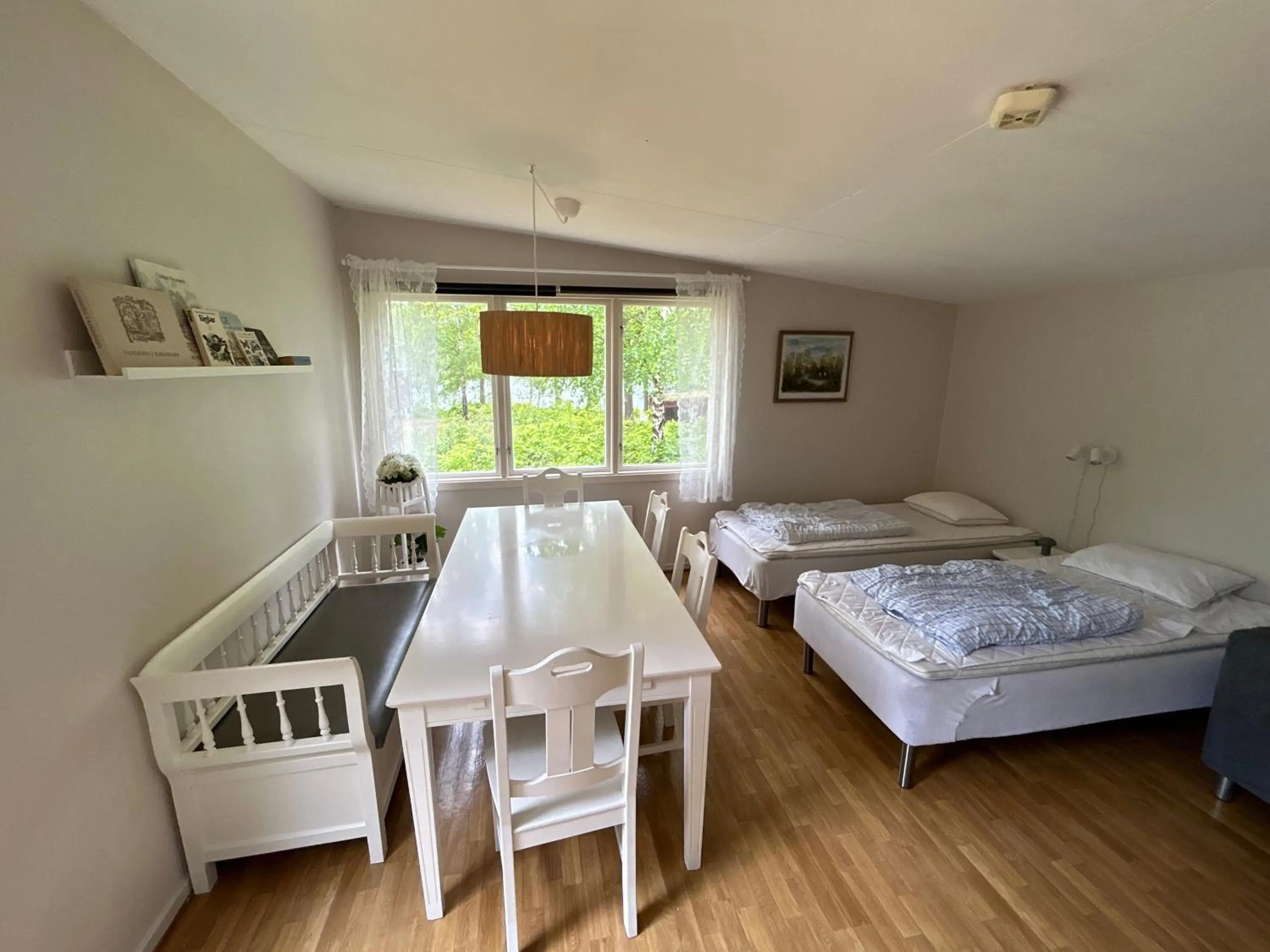 Bed in Långasjönäs Camping & Stugby