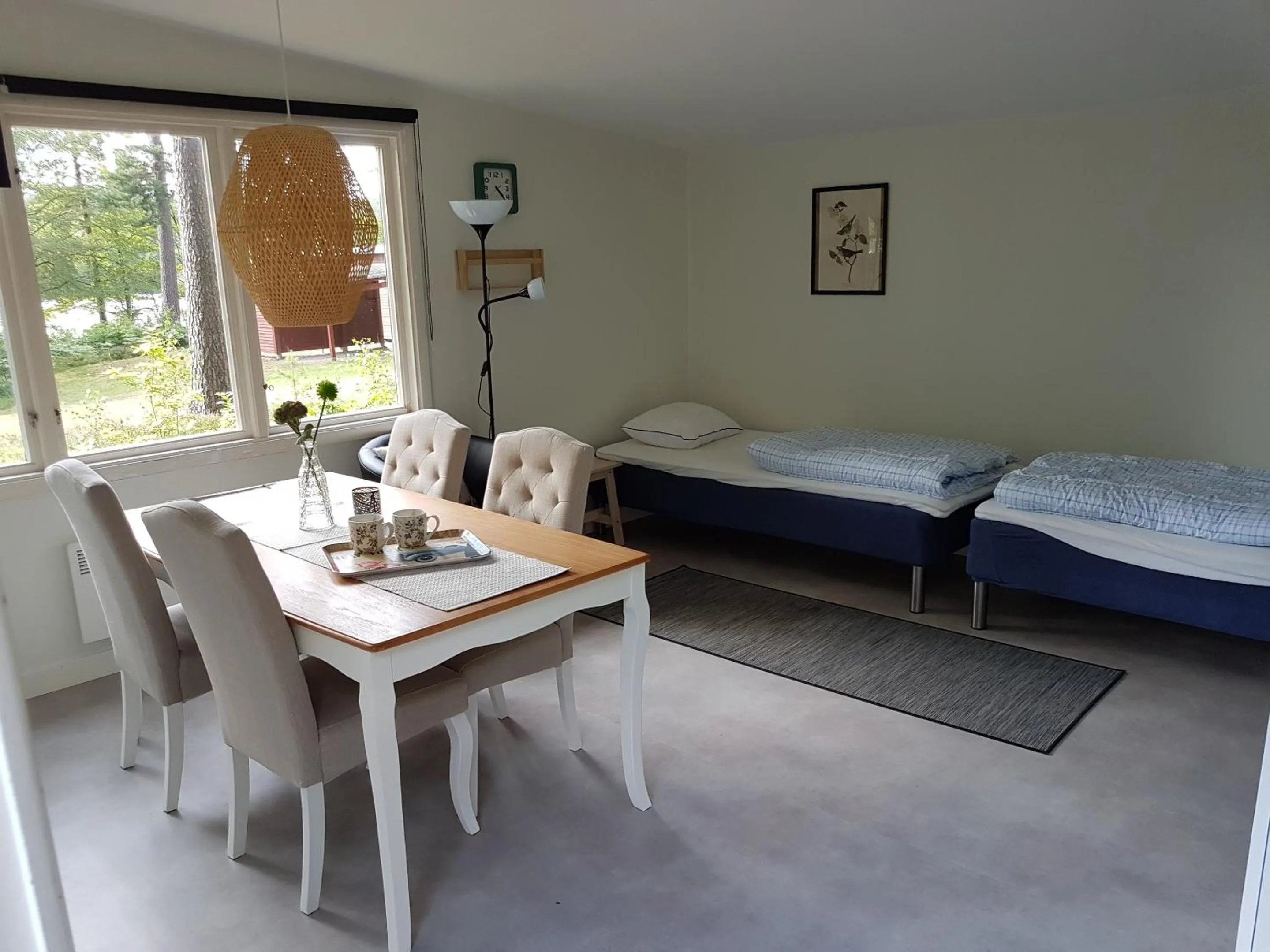 Bed in Långasjönäs Camping & Stugby