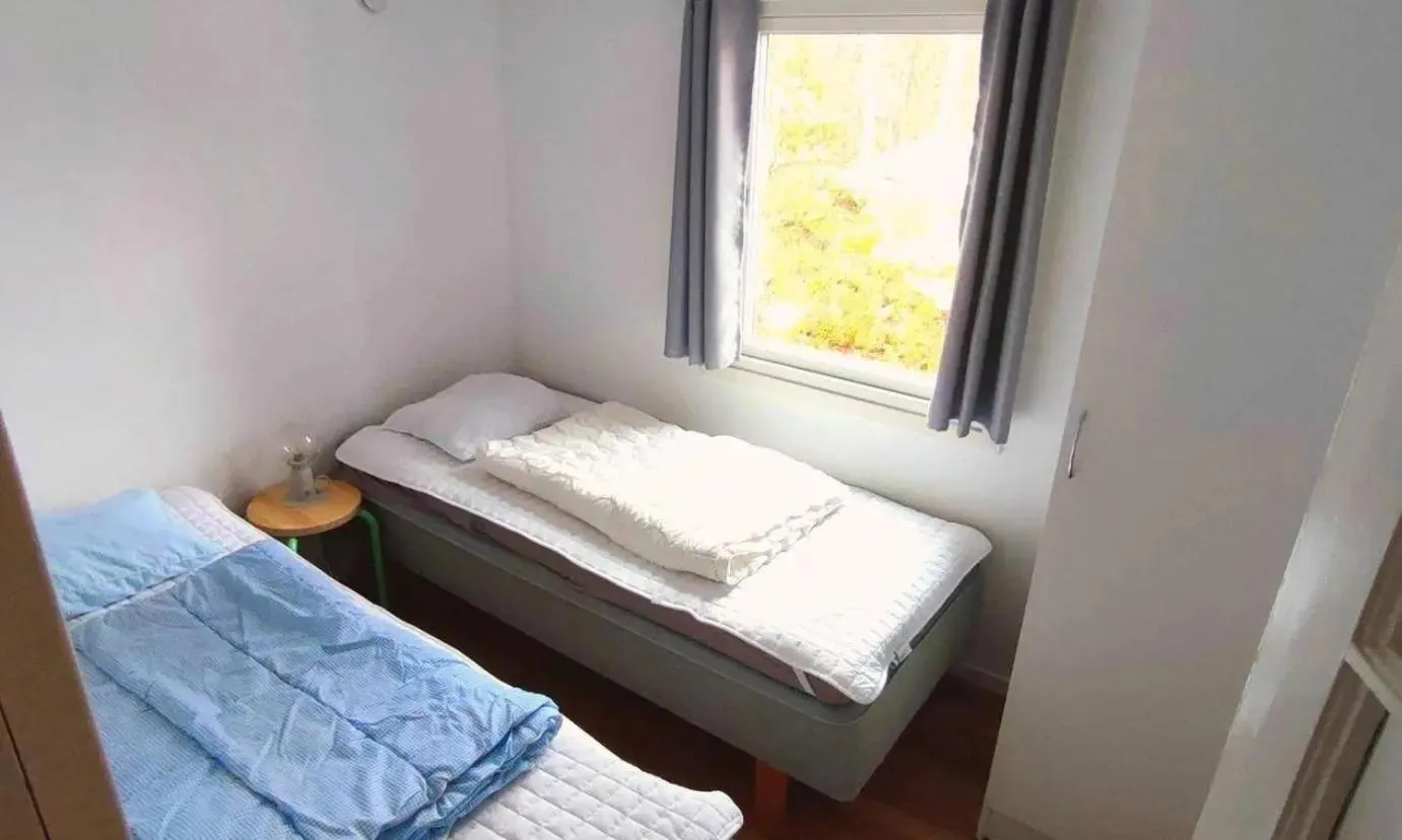 Bed in Långasjönäs Camping & Stugby