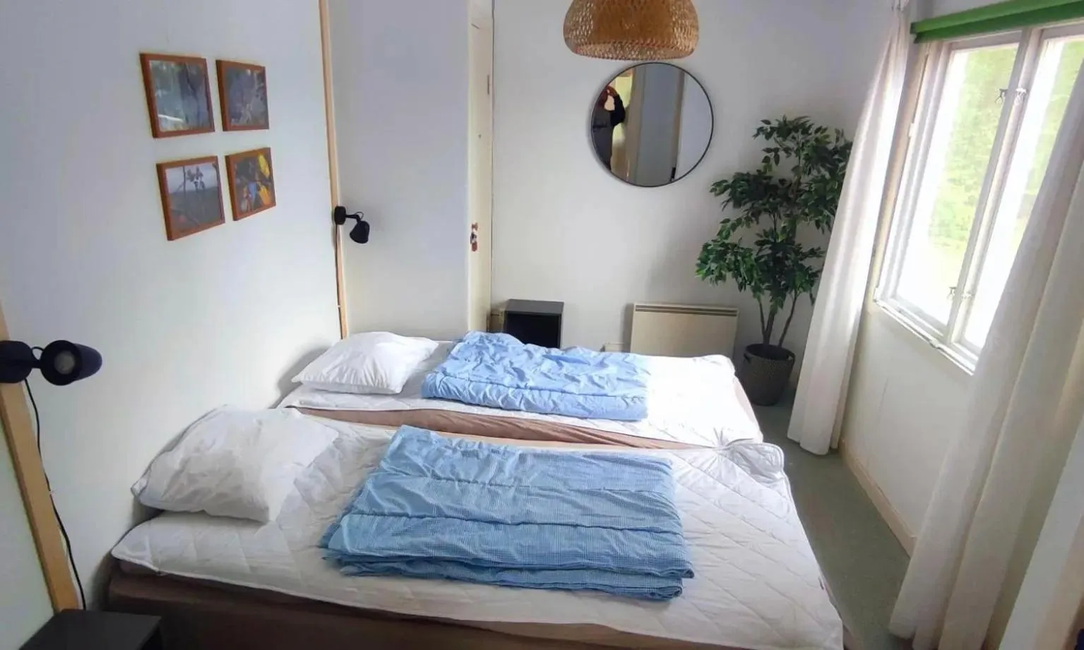 Bed in Långasjönäs Camping & Stugby